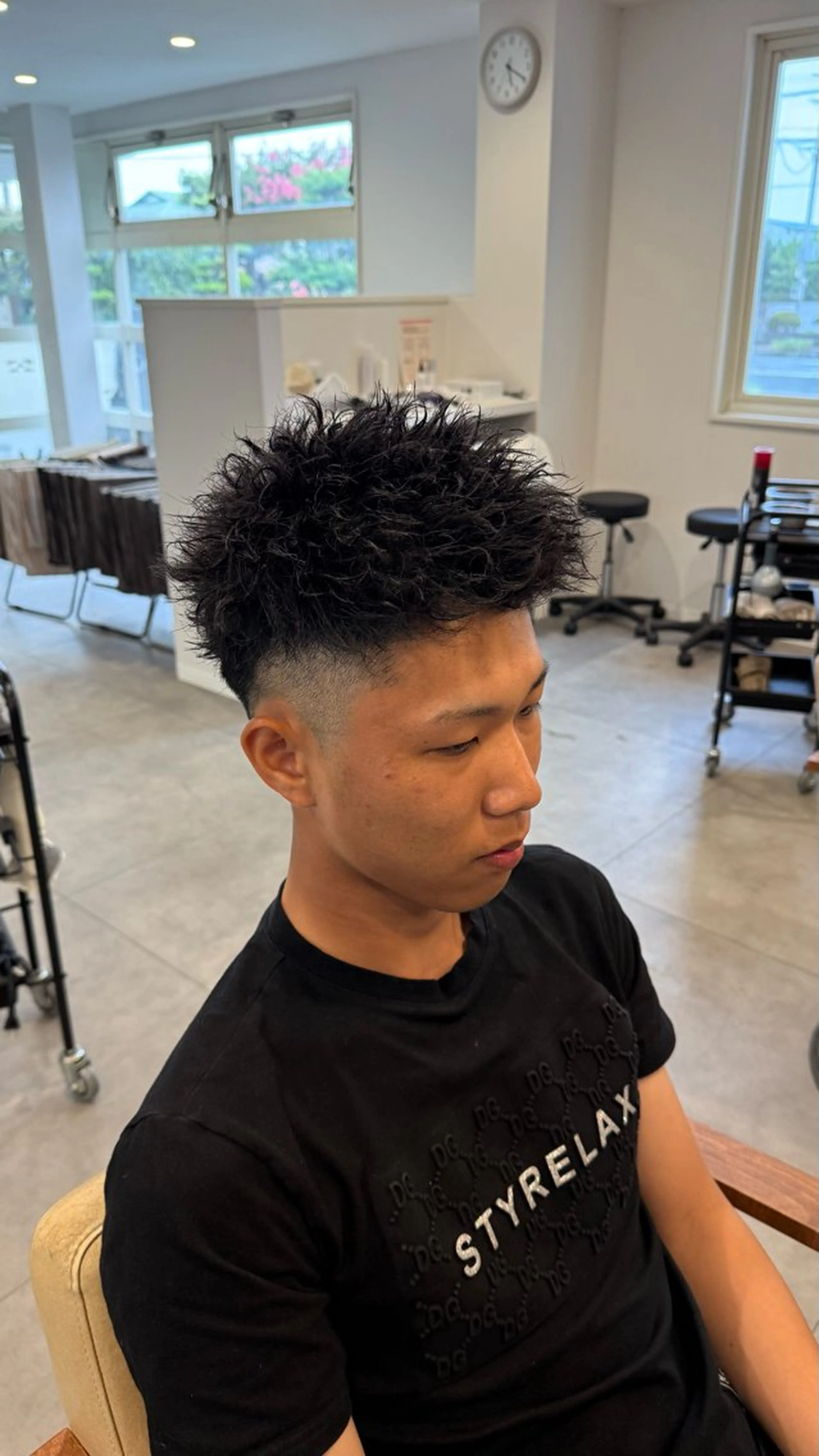 メンズ フェードカット Joule大分 メンズ特化植木永遠のヘアスタイル