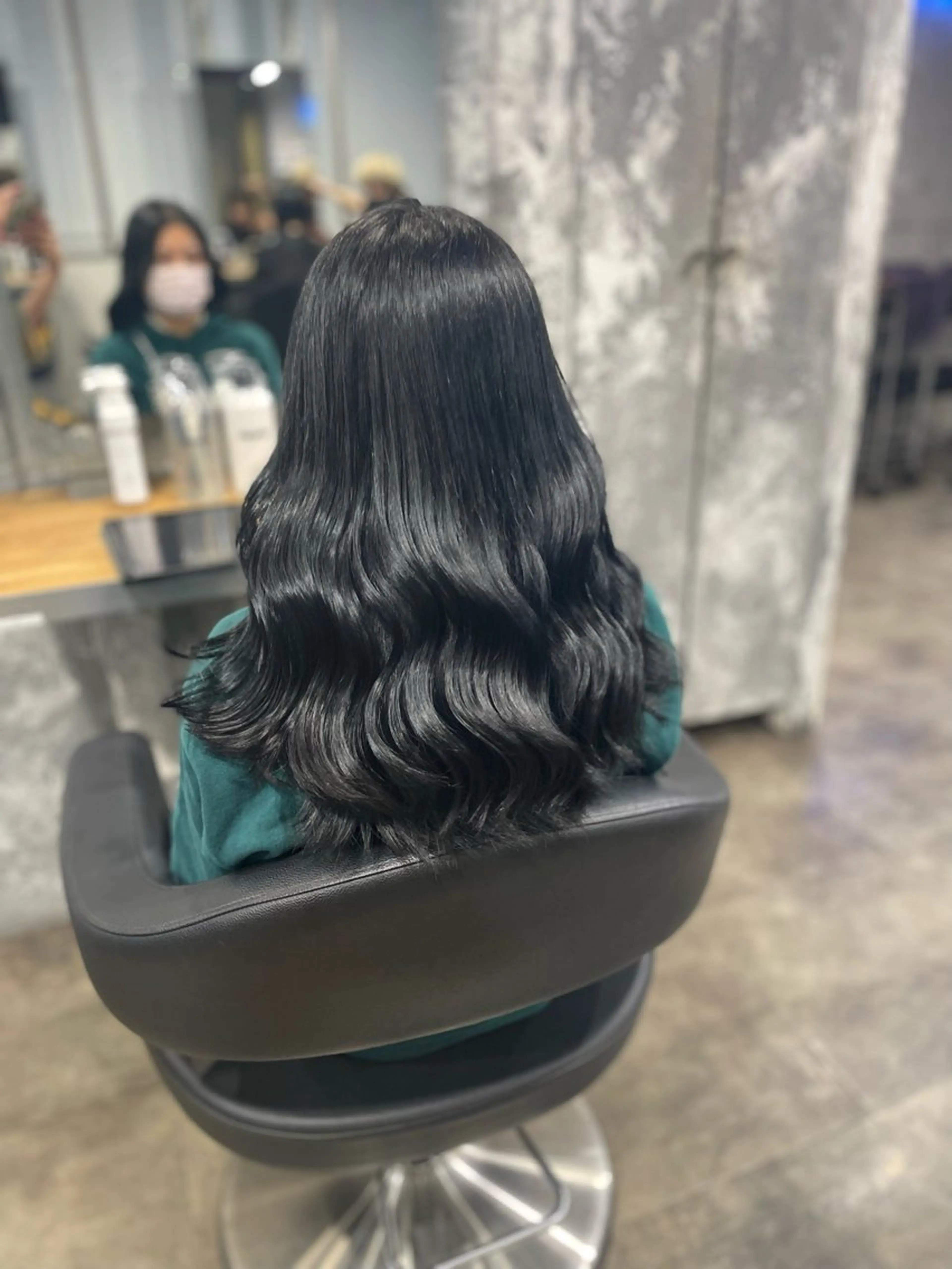 セミロング カラー 艶髪/透明感🪽 DISCO🪽のヘアスタイル