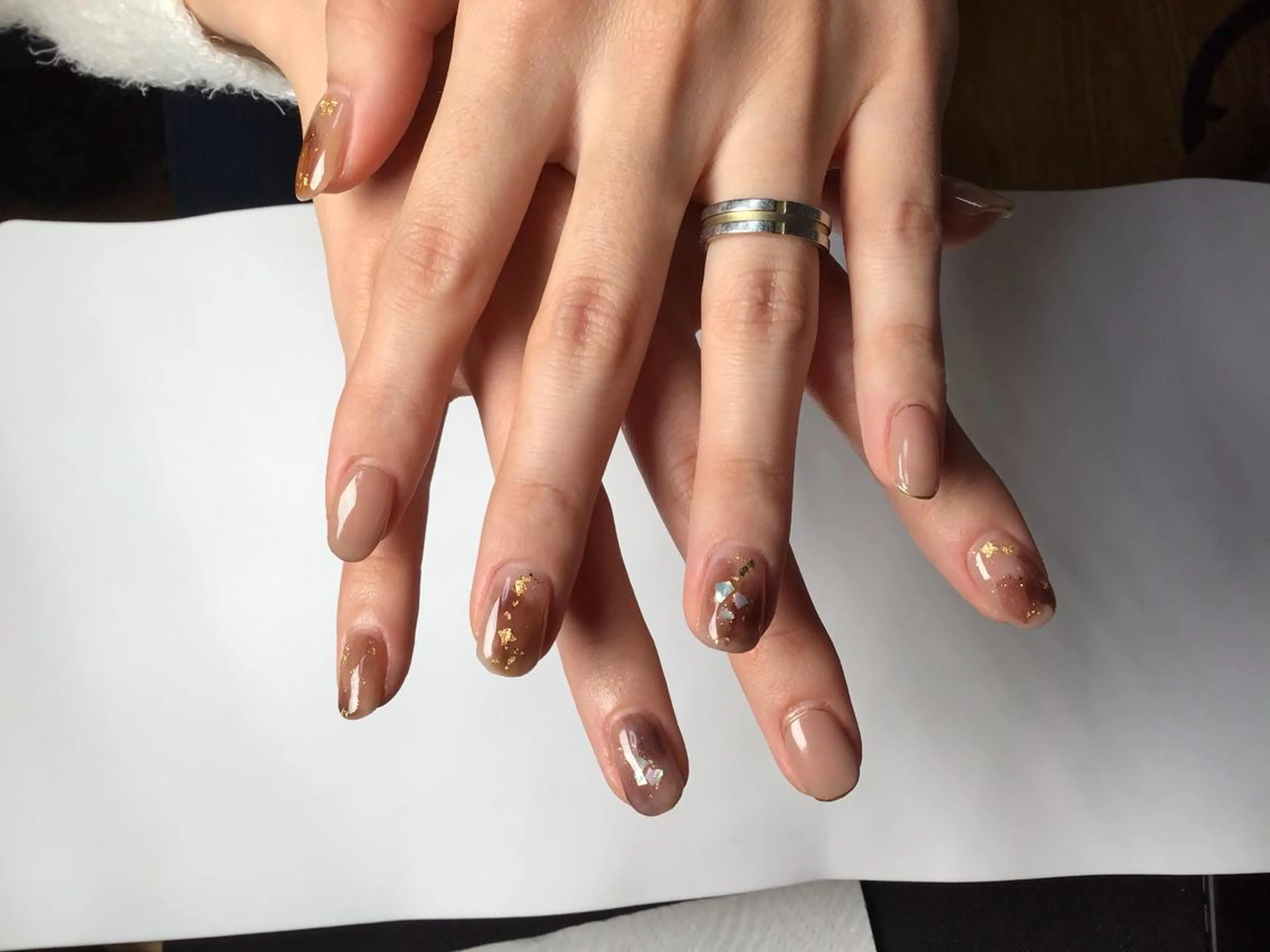 ネイル ニュアンスネイル ハンドネイル gui amichantoco所属・gui amichanのネイルデザイン