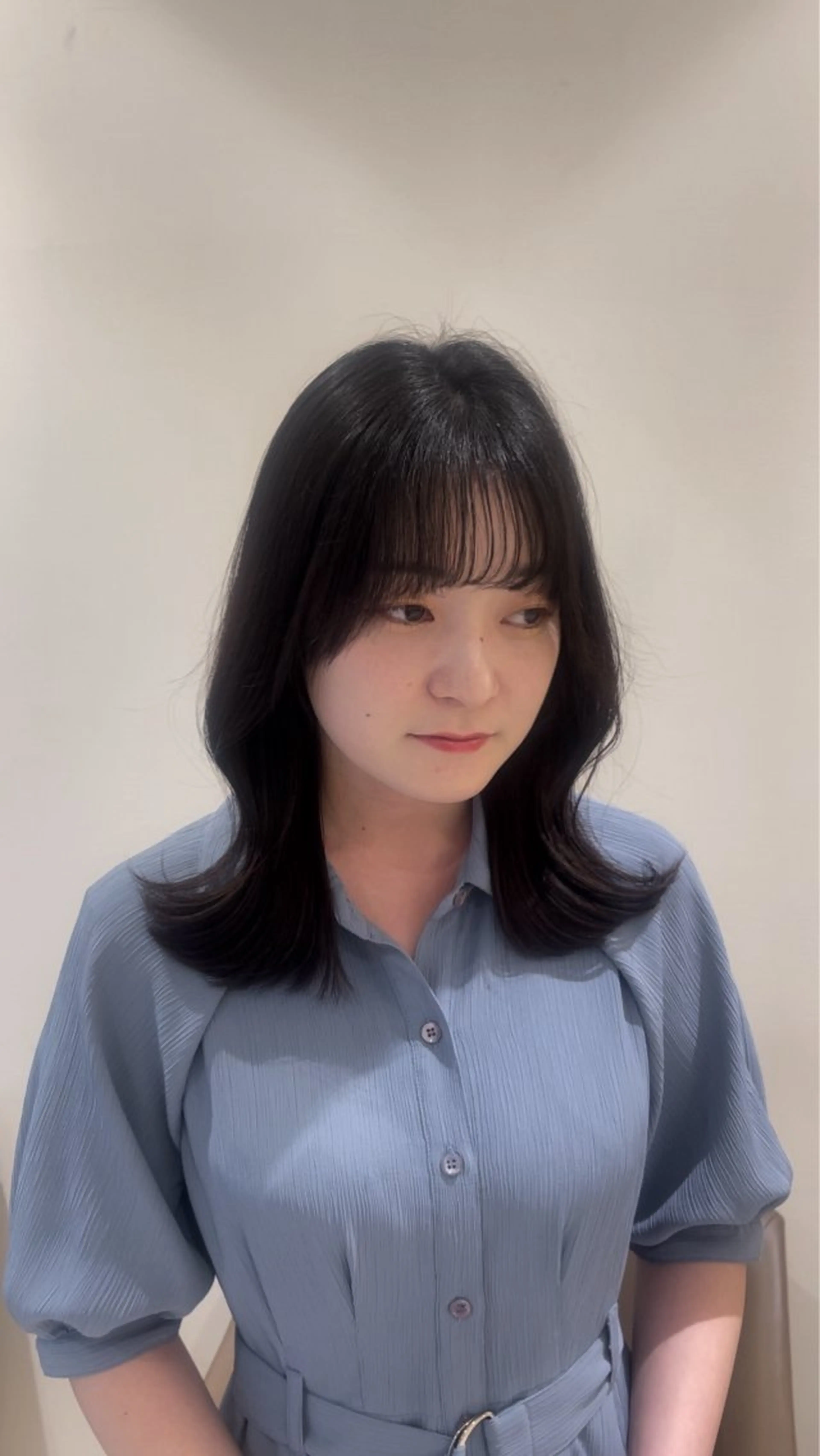 ロング カラー ケアカラー 透明感カラー グレージュ 髪質改善 韓国風ヘア 💖大人韓国ヘア💖 韓国艶カラー【銀座】のヘアスタイル