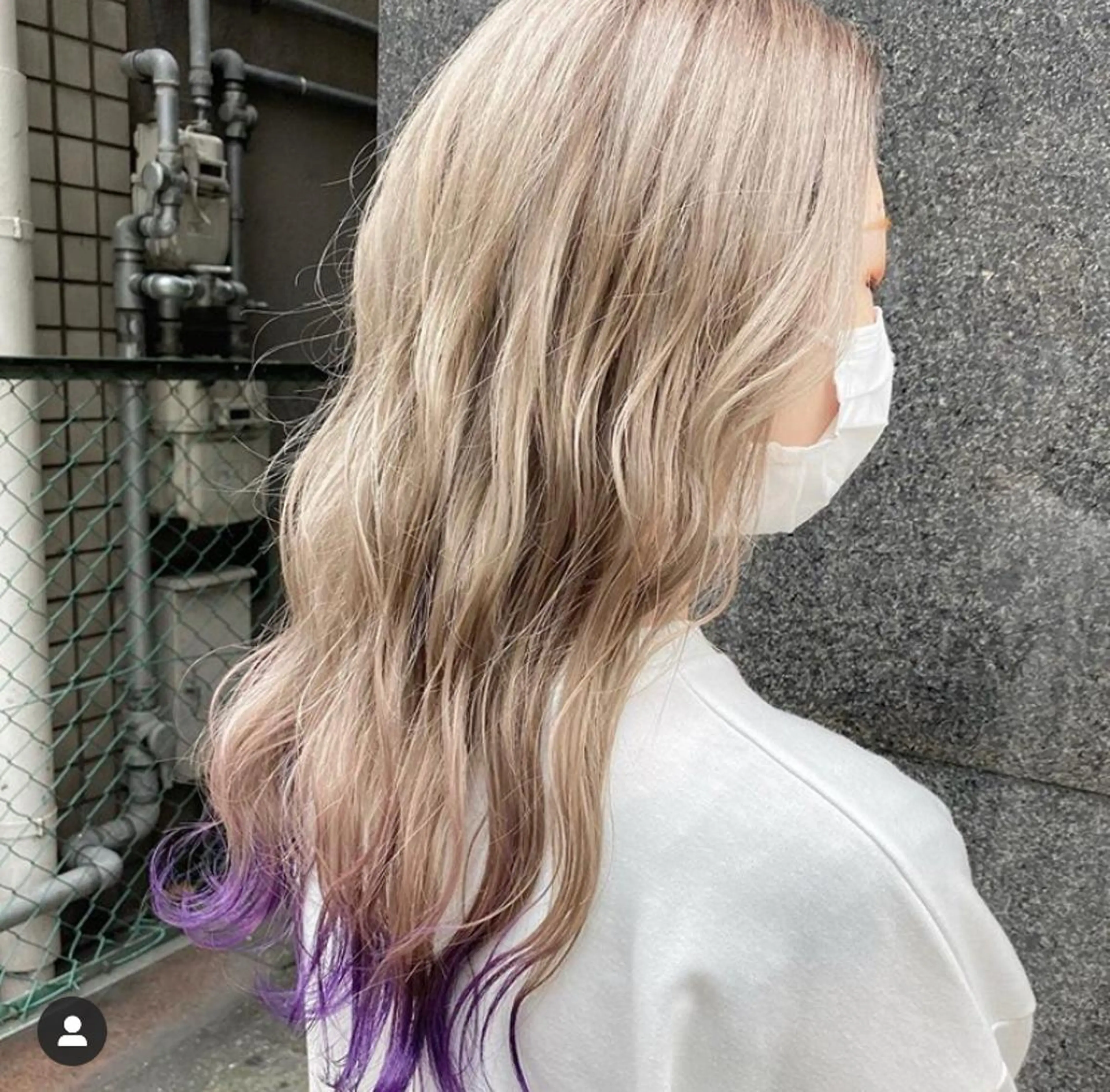 ロング カラー ブリーチ ケアブリーチ ダブルカラー ハイトーンカラー イルミナカラー 🧡色落ちまで2度綺 麗なカラー🧡ヨシキのヘアスタイル