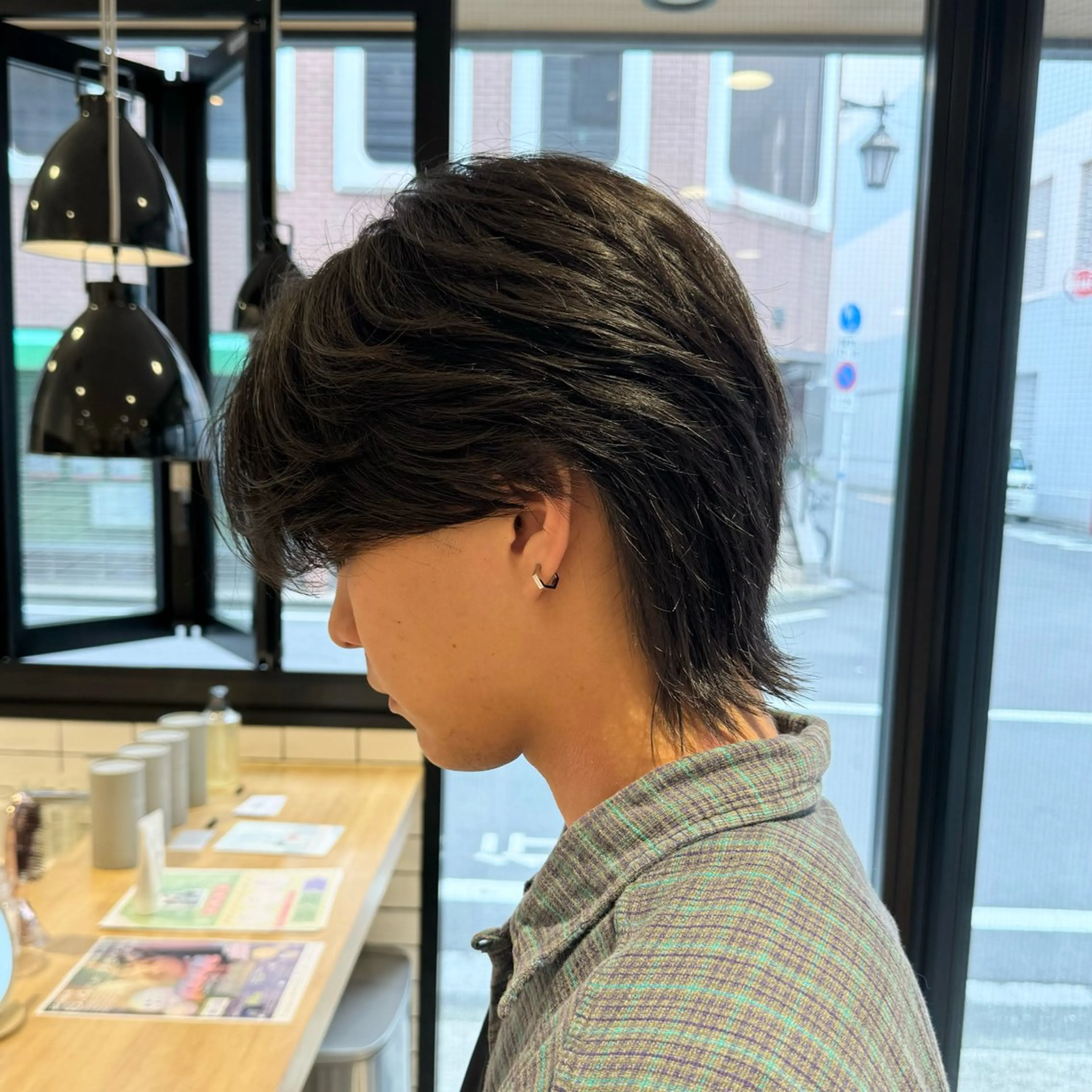 ショート メンズ 艶カラー/暖色カラー /透明感/ryutoのヘアスタイル