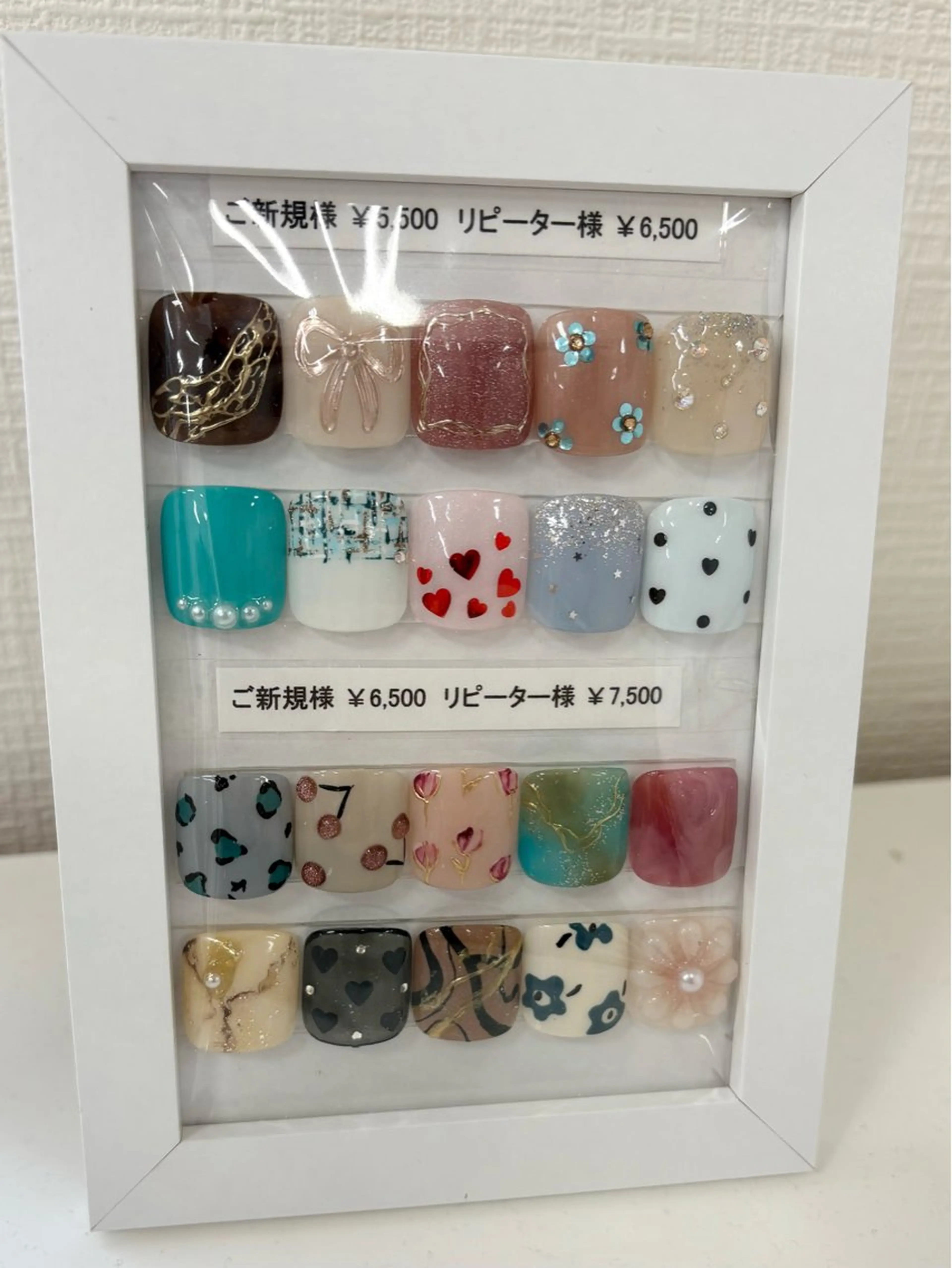 【オフあり】フット/ワンポイントコース/N▶︎¥5,830​〜​.R▶︎¥6,830​〜​/オフ代別途/パラジェル変更可👌🏻の写真