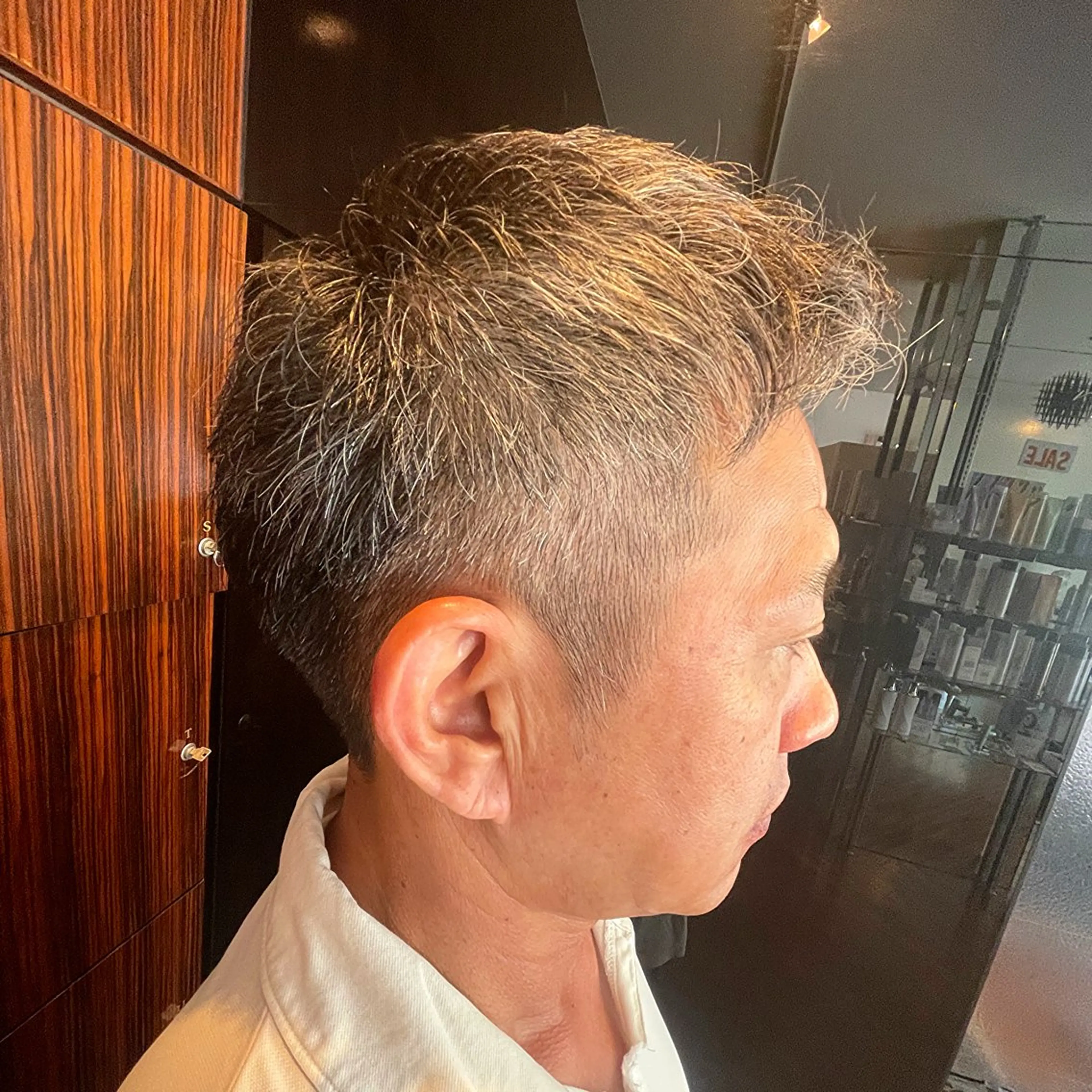 メンズ メンズショート 前さこ 結衣のヘアスタイル