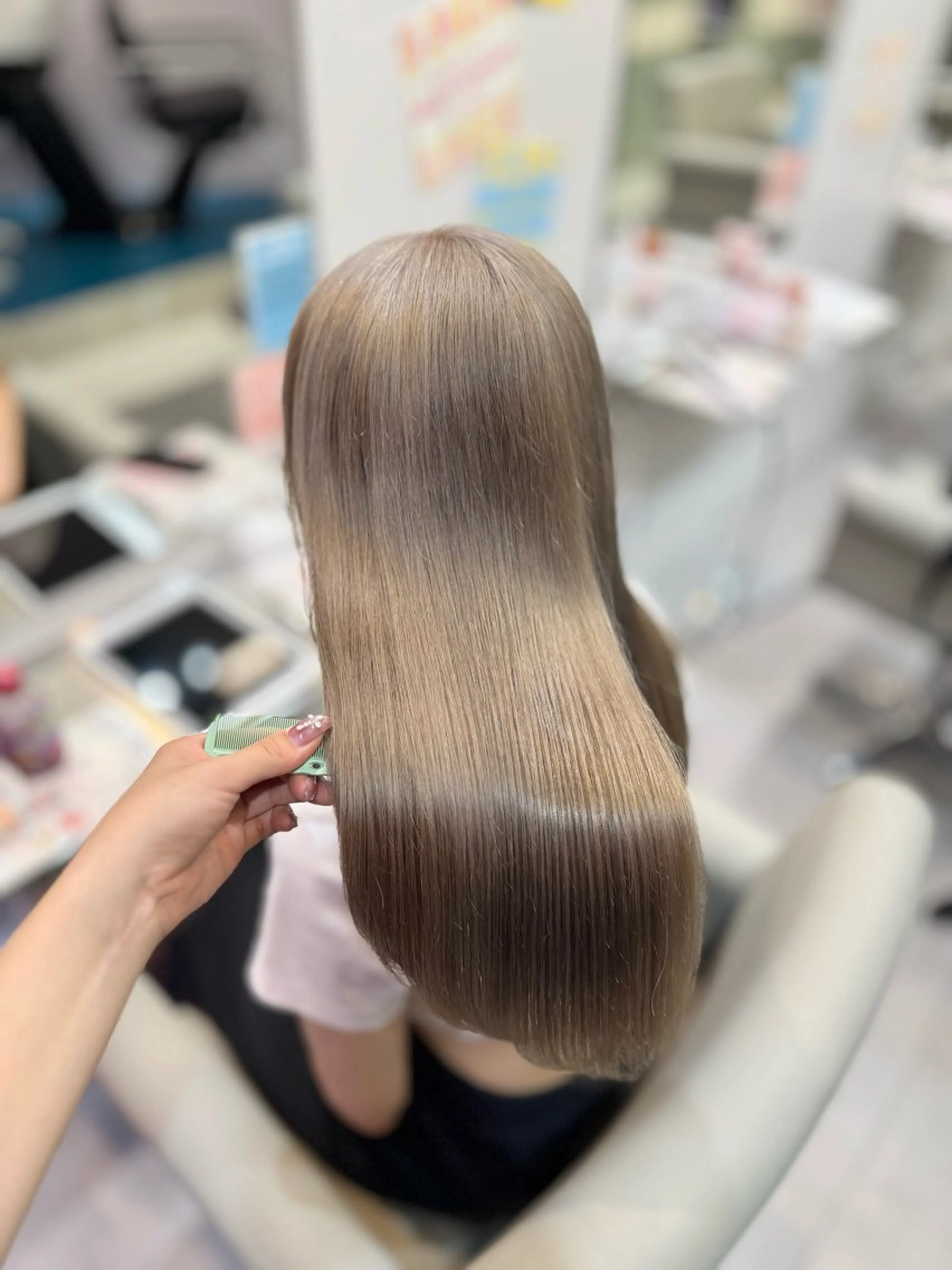 カラー ヘアカラー ☁️Rino☁️ ／モテブリーチカラーのヘアスタイル