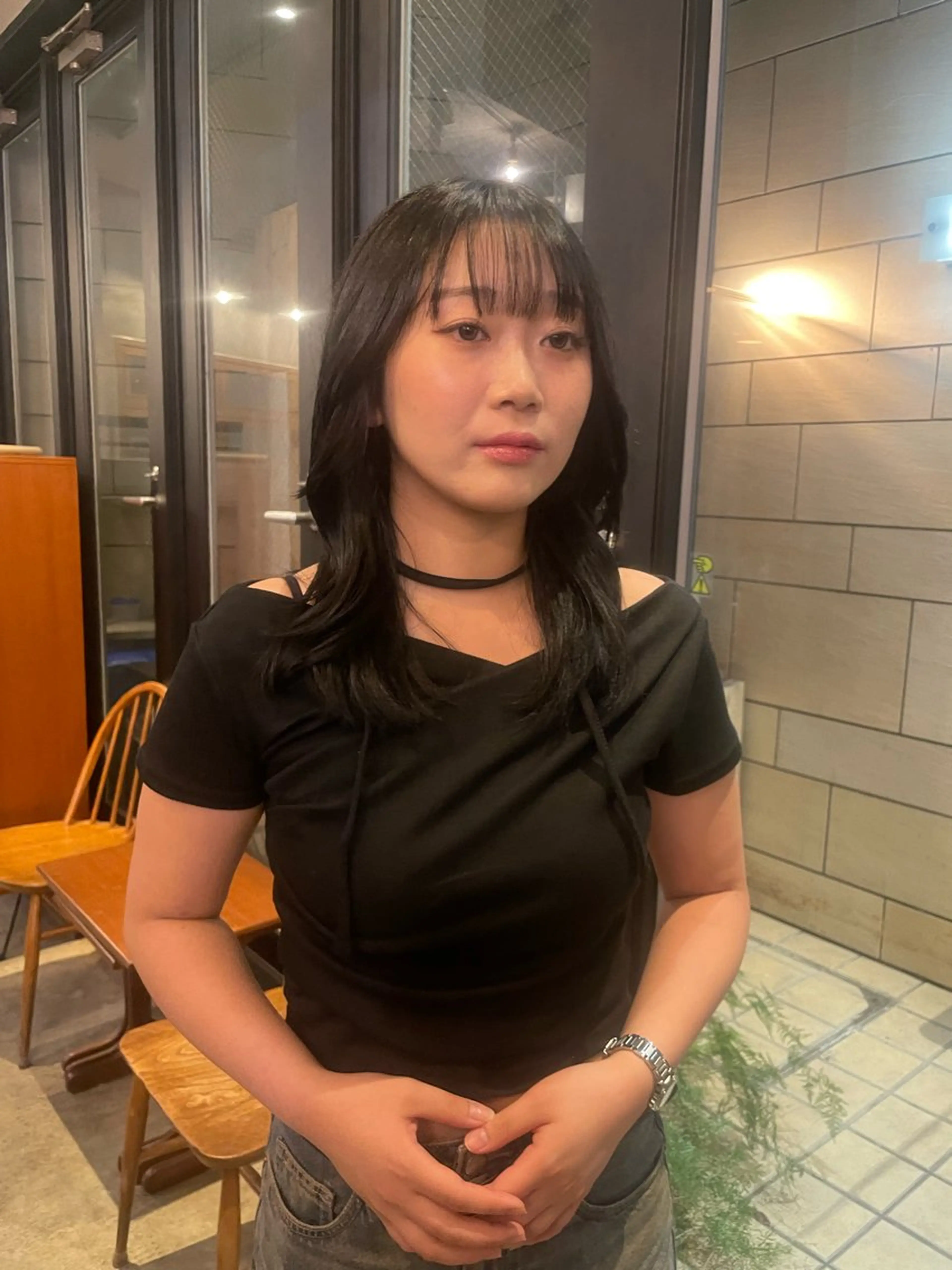 セミロング 🍁ロングパーマ.ニ ュアンス🍁陸来のヘアスタイル