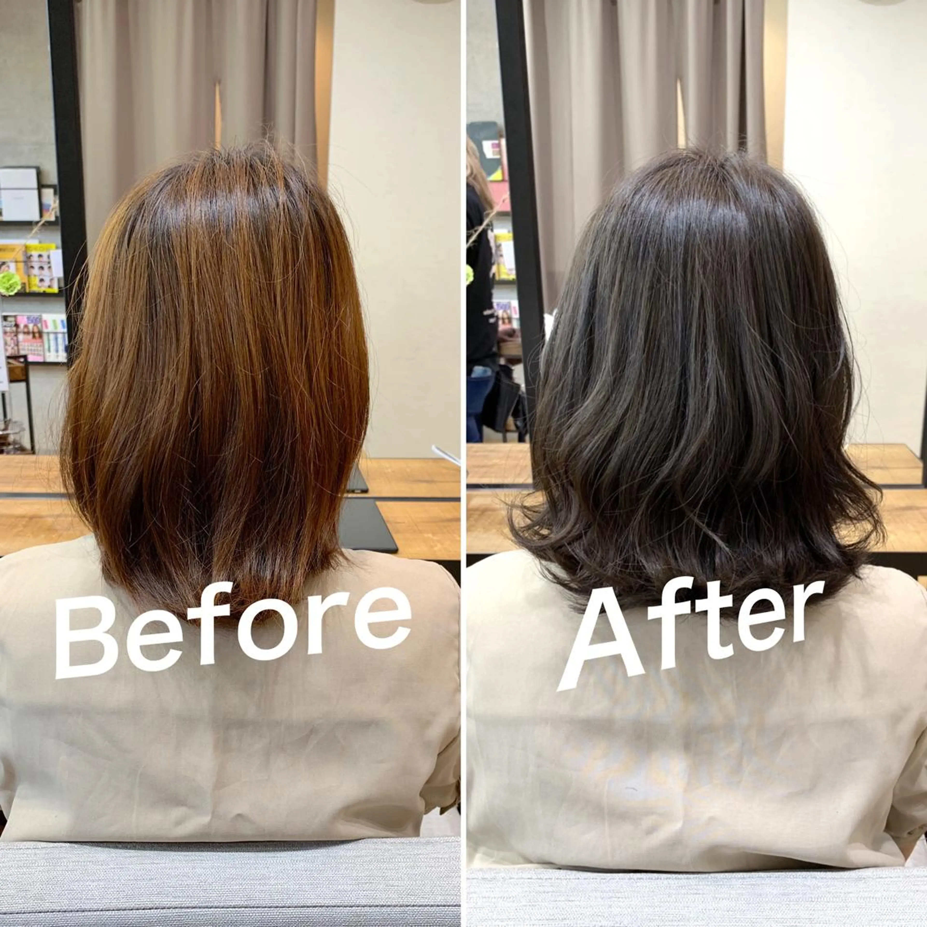 カラー カット トリートメント 佐瀬竜矢PRIMAL /portのヘアスタイル