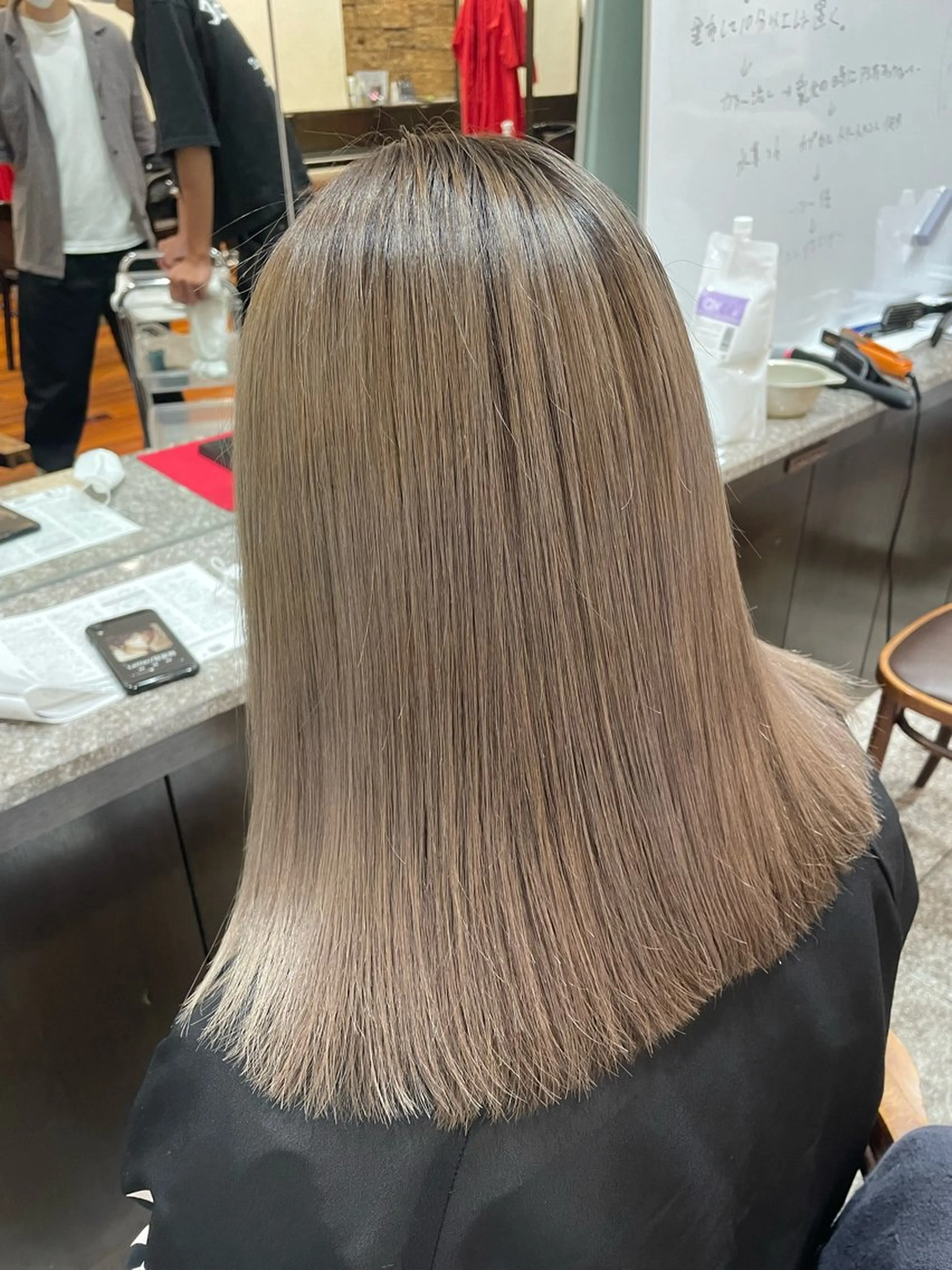 カラー 森田 健介のヘアスタイル