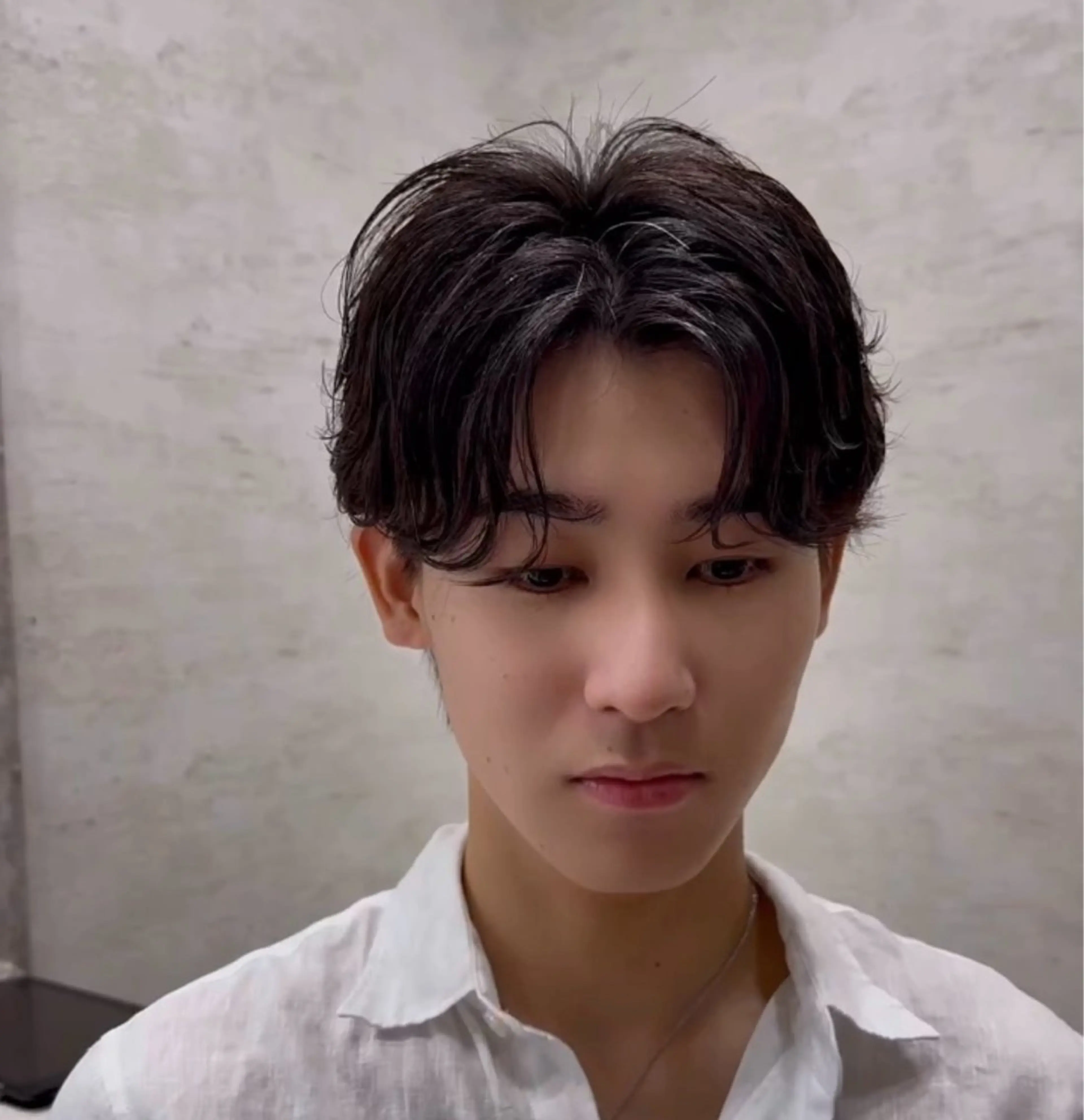 パーマ メンズ メンズパーマ カット パーマ picasso yume/ボブカットのヘアスタイル