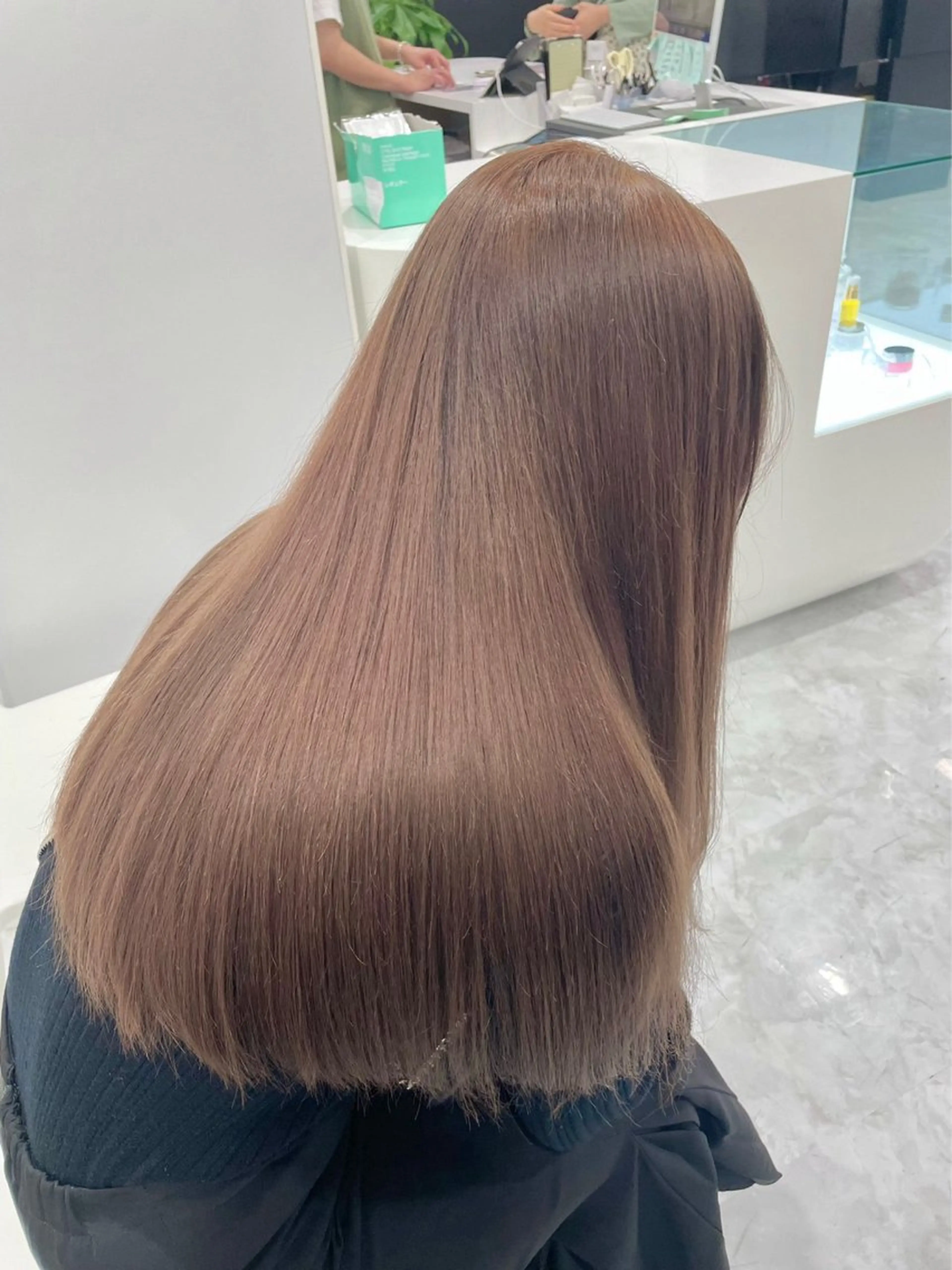 ロング カラー ヘアカラー トリートメント ヘアセット 渋谷指名1位💖 カラーの達人❣️のヘアスタイル