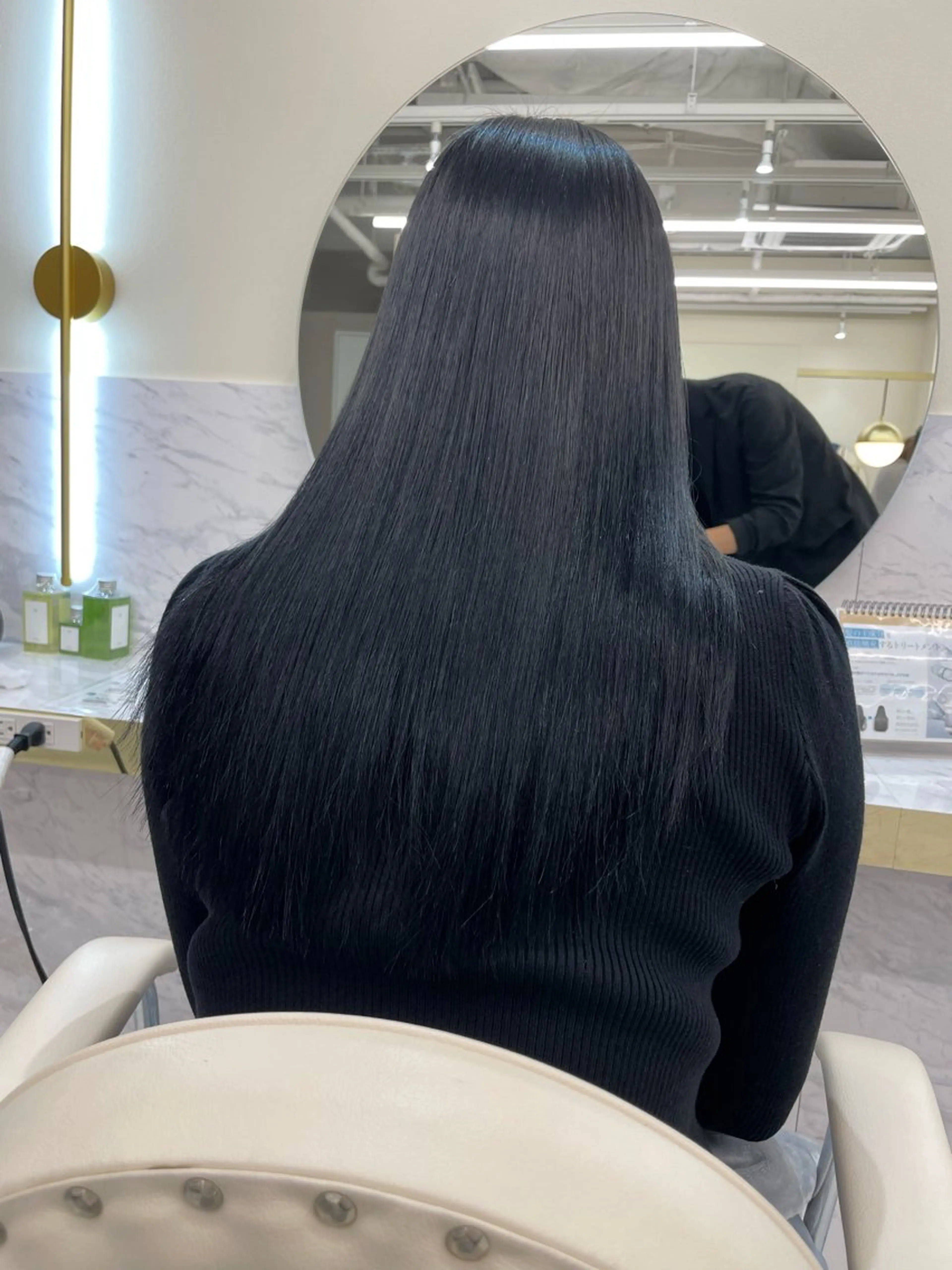 ロング カラー 髪質改善 縮毛矯正 カット ヘアカラー 縮毛矯正 トリートメント 髪質改善特化 🫧松野力也のヘアスタイル