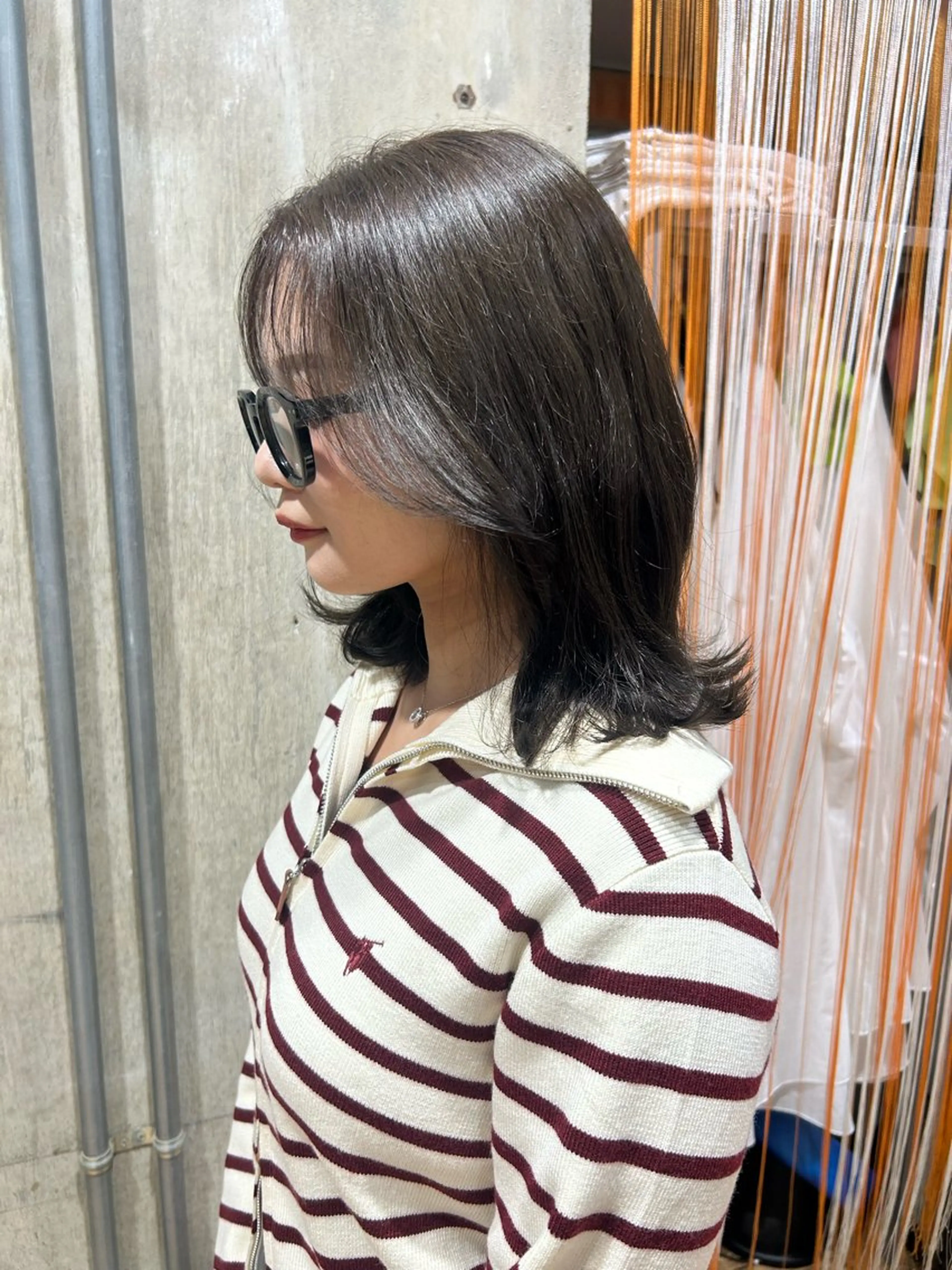 カラー ヘアカラー トリートメント coohair トミクラモエのヘアスタイル