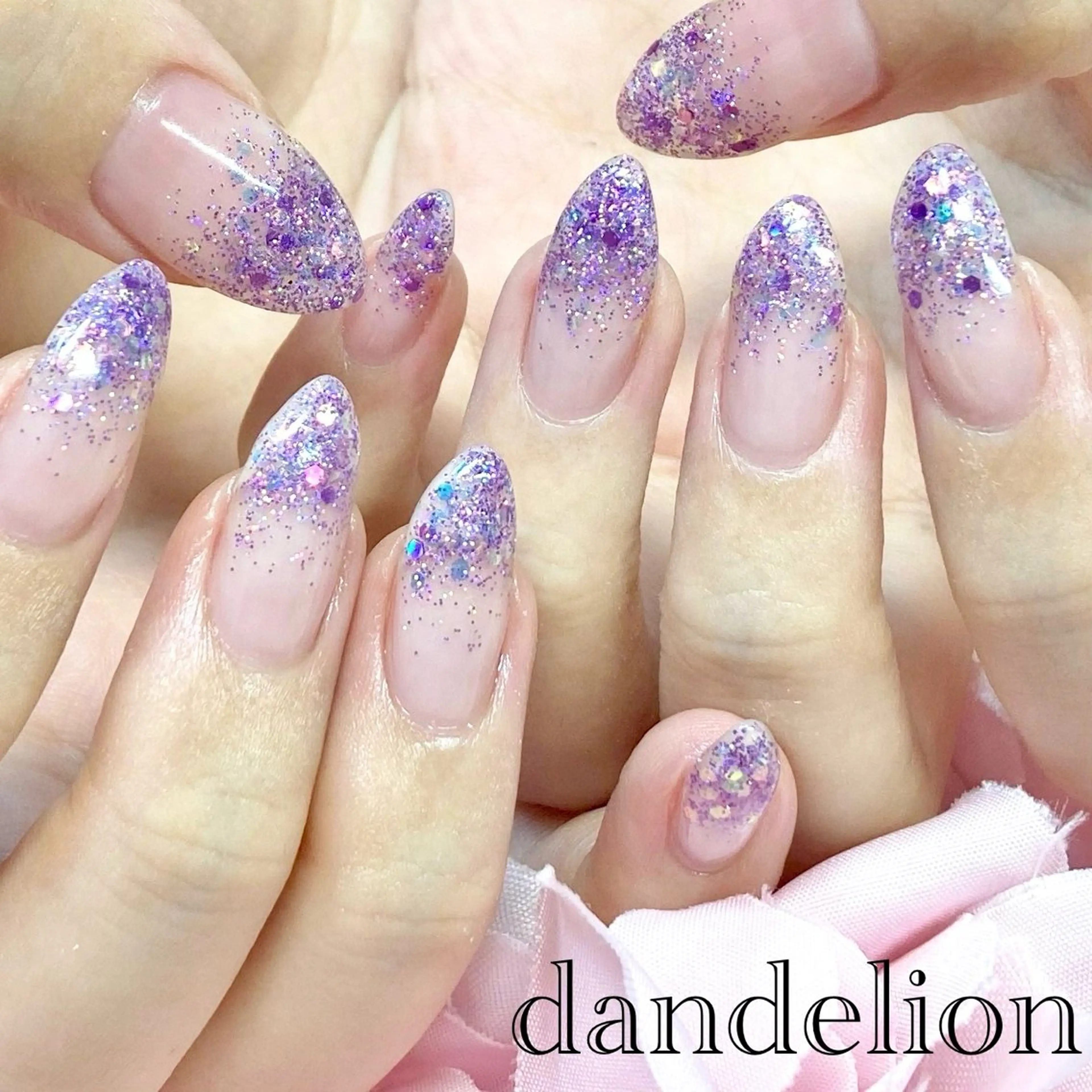 ネイル ハンドネイル ハンドケア dandelion ダンデライオンのネイルデザイン