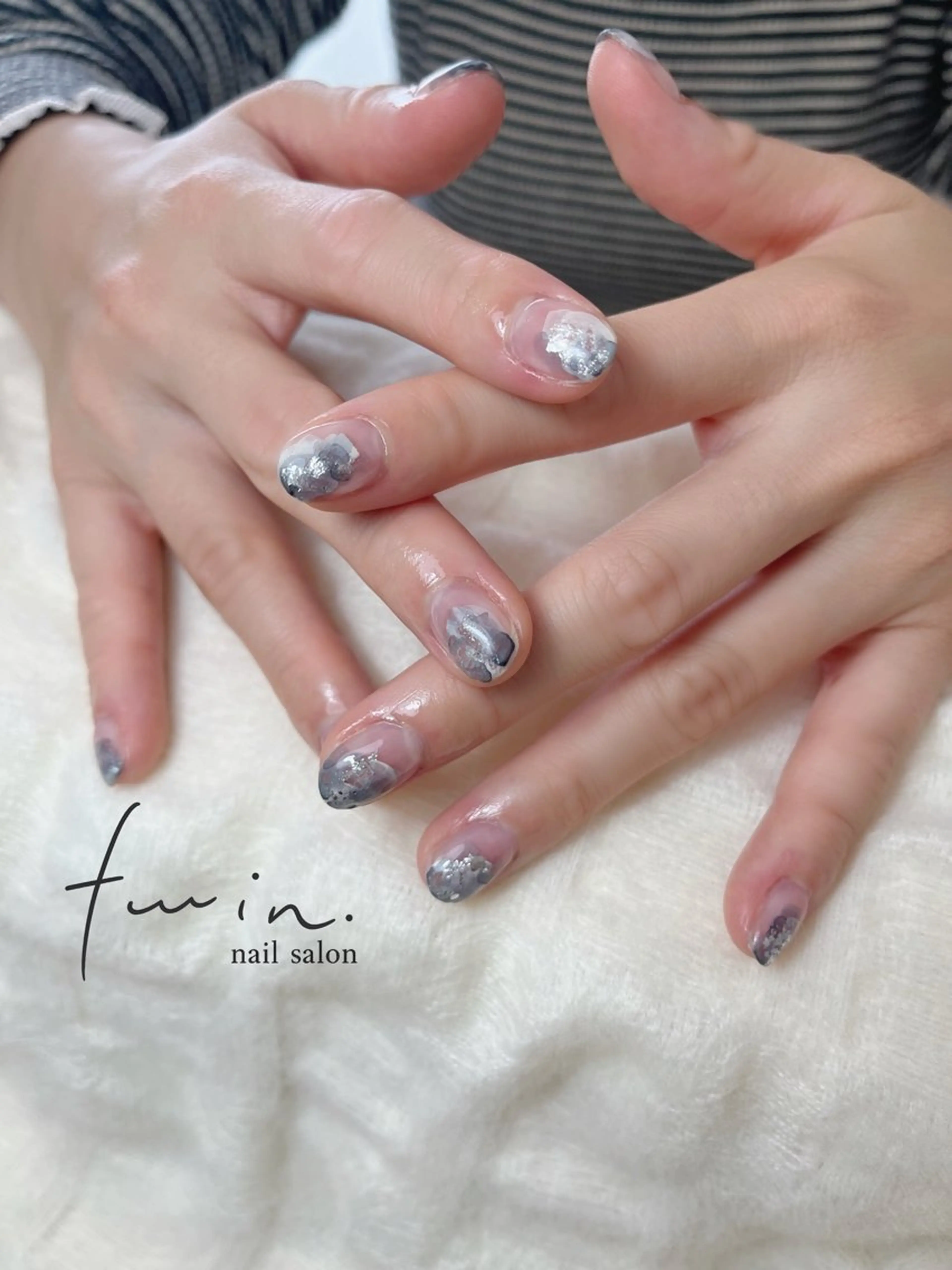 ネイル ハンドネイル twin.塩釜口店 kaedeのネイルデザイン