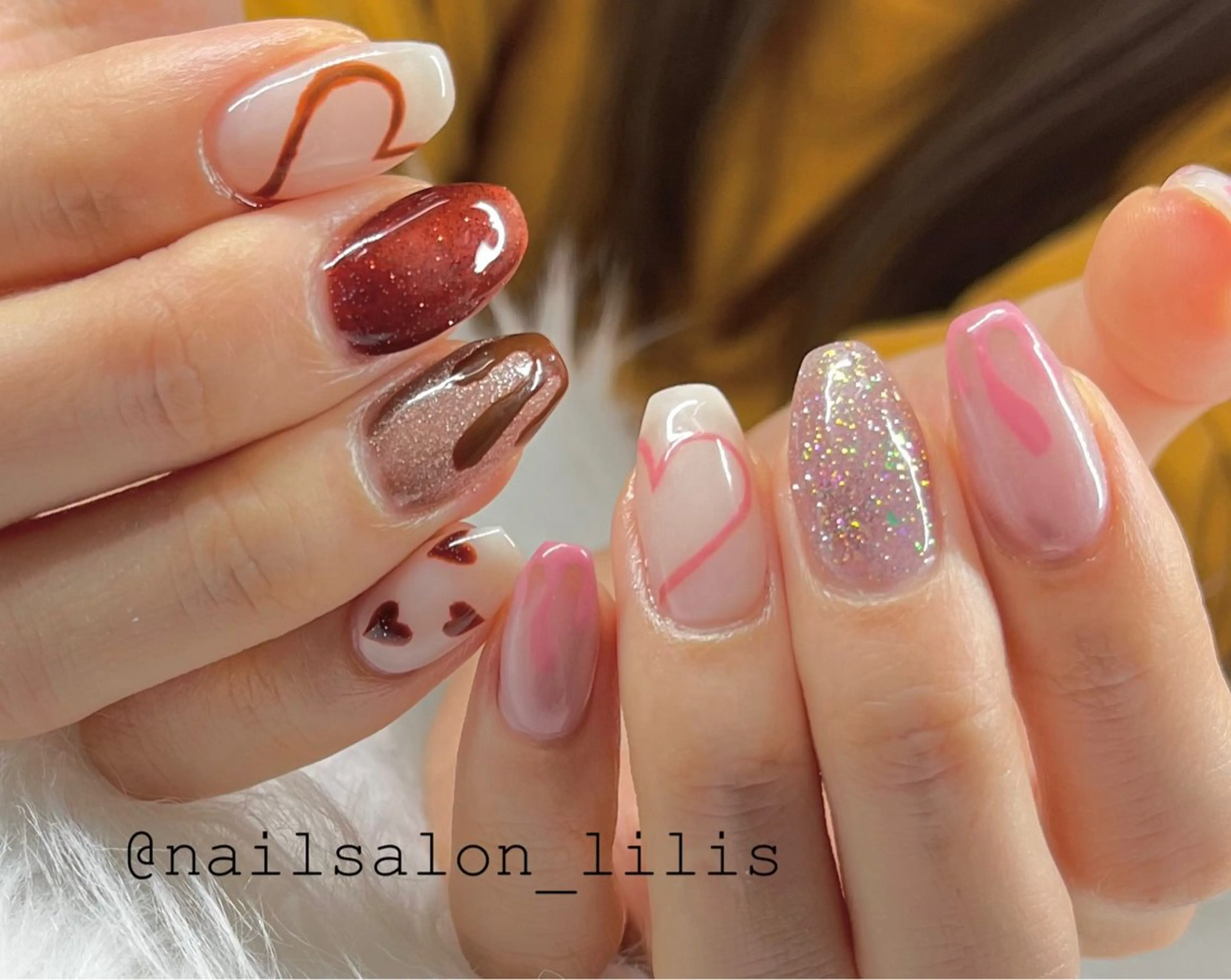 ネイル バレンタイン nailsalon lilis所属・nailsalon Lilisのネイルデザイン