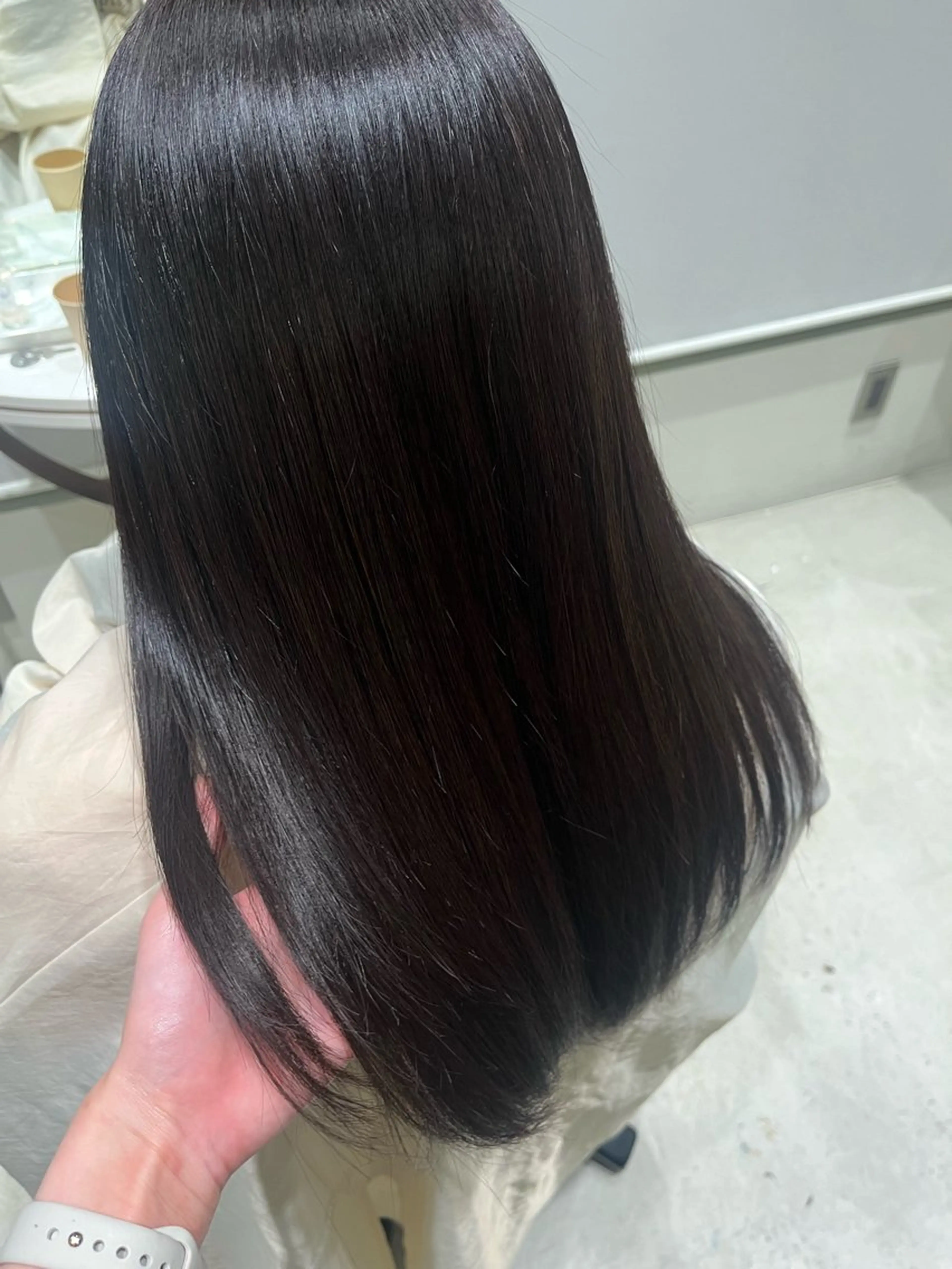 ロング カラー ramphy 加藤 美羽のヘアスタイル