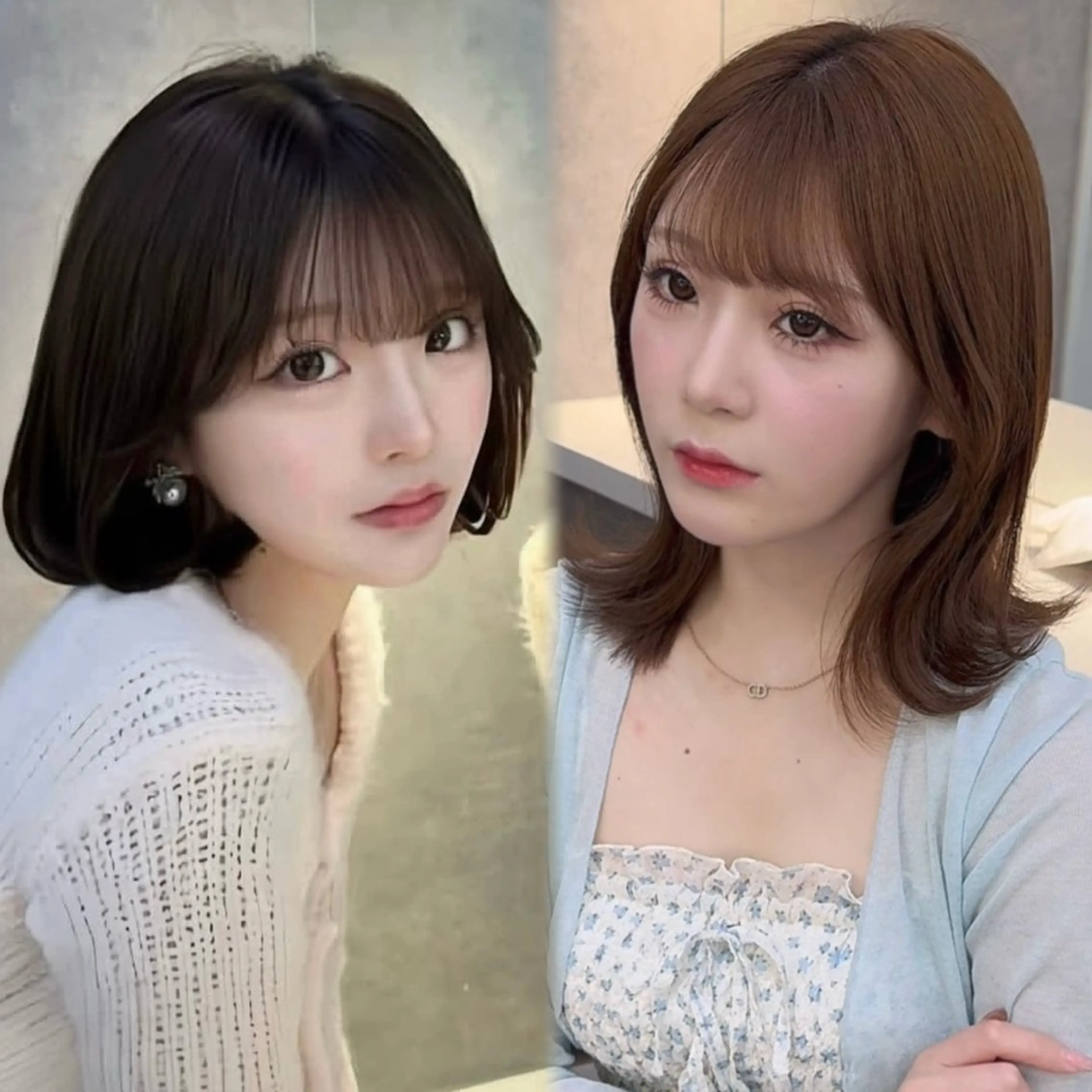 セミロング 韓国レイヤー /髪質改善🤍芹奈のヘアスタイル