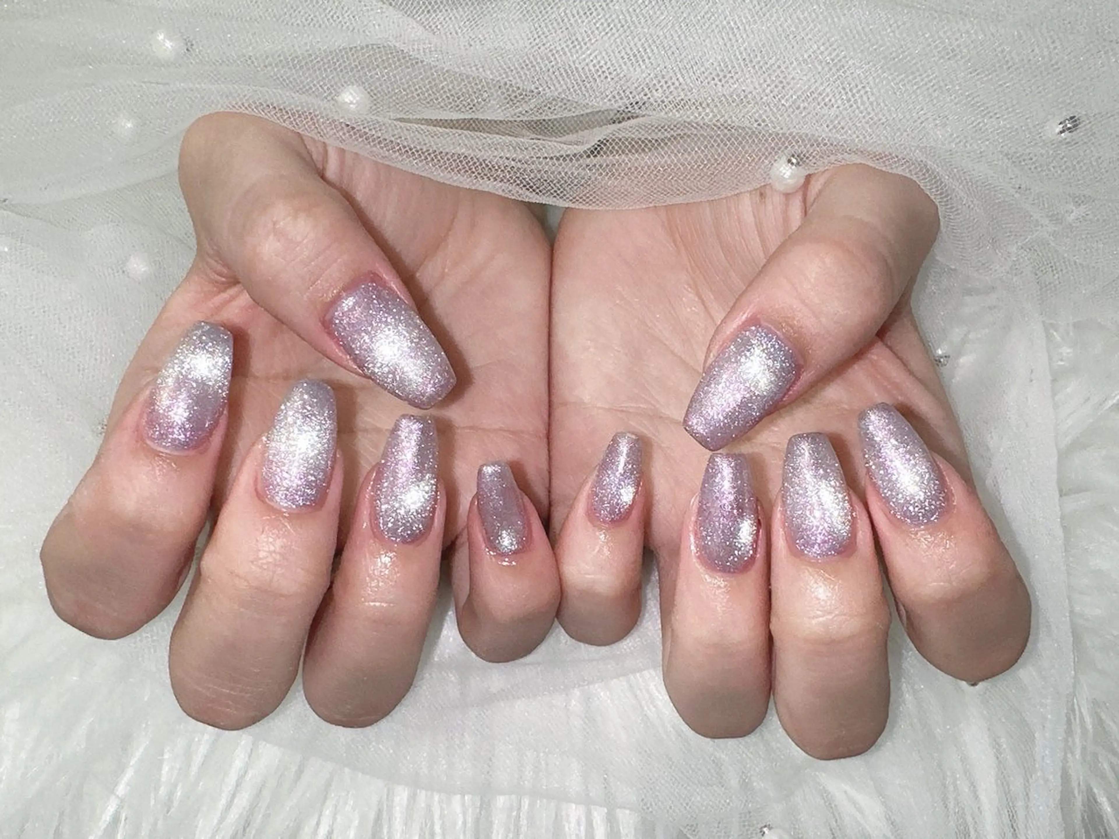 ネイル マグネットネイル ハンドネイル 【Eclat ｴｸﾗ】nail＆beauty所属・Eclat〔ｴｸﾗ〕 MOEKA𝜗𝜚*のネイルデザイン