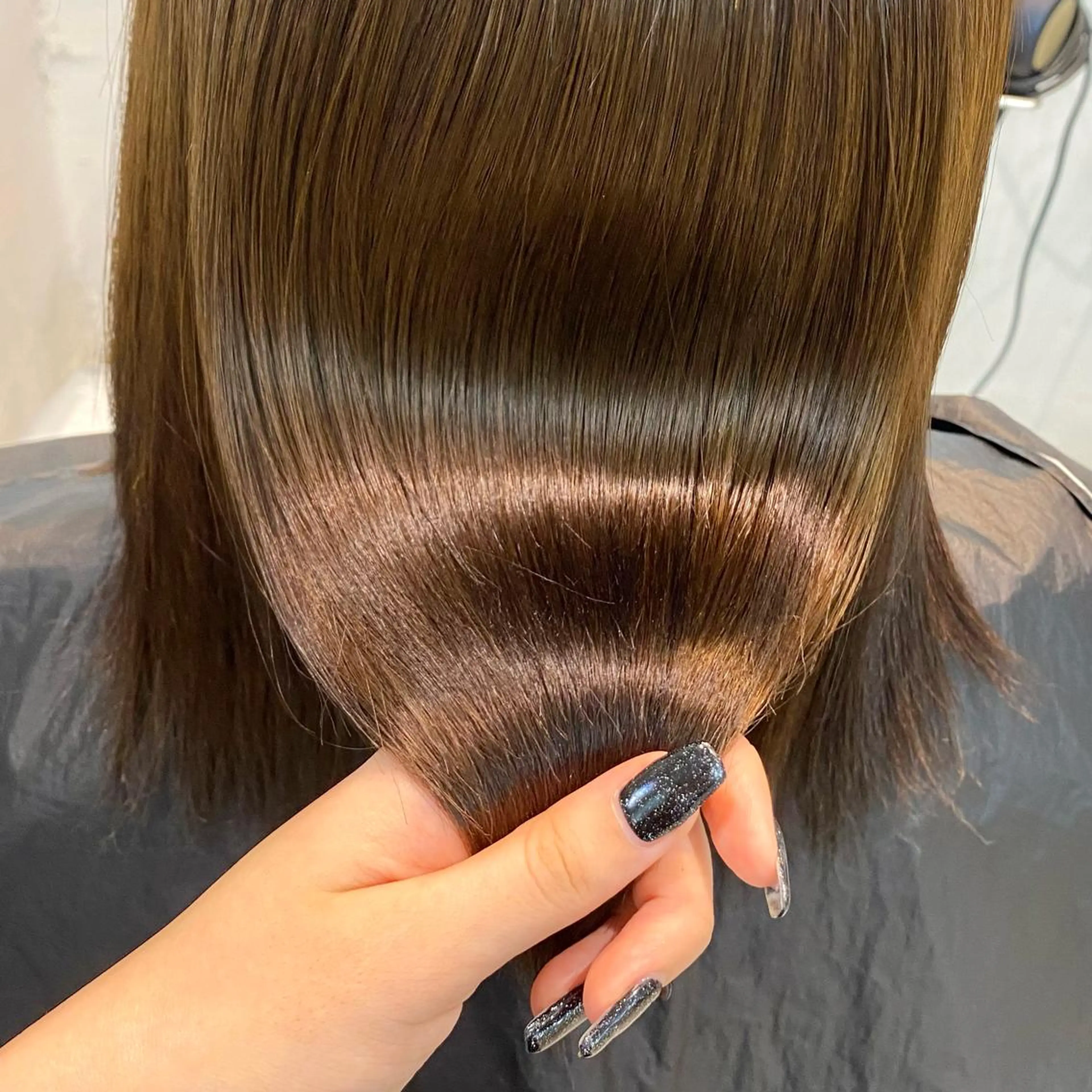 ミディアム カラー 酸性ストレート・ メンズ  三原 楊子のヘアスタイル