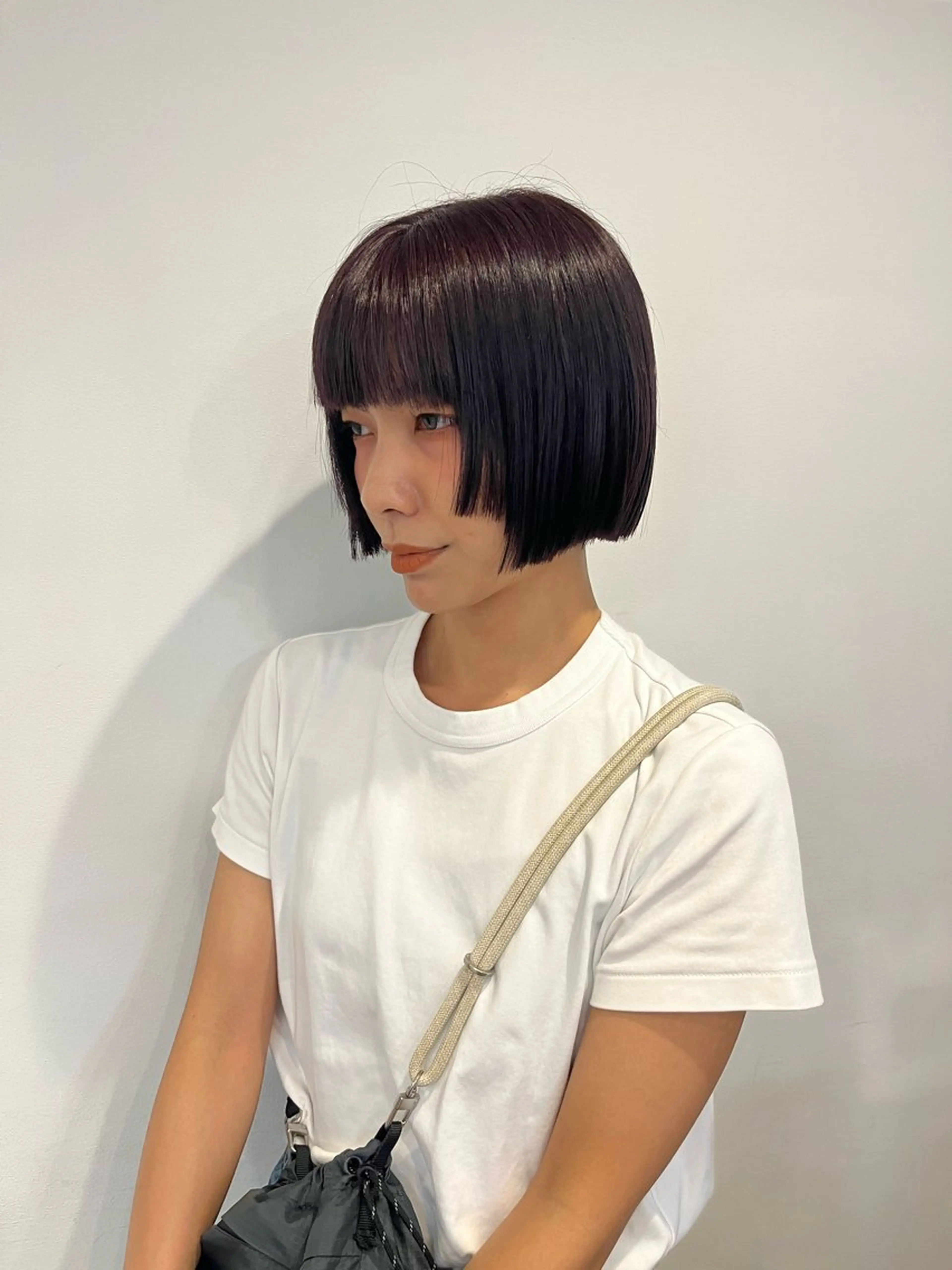 ショート ボブ フクシママユ / 柔らかカラーのヘアスタイル