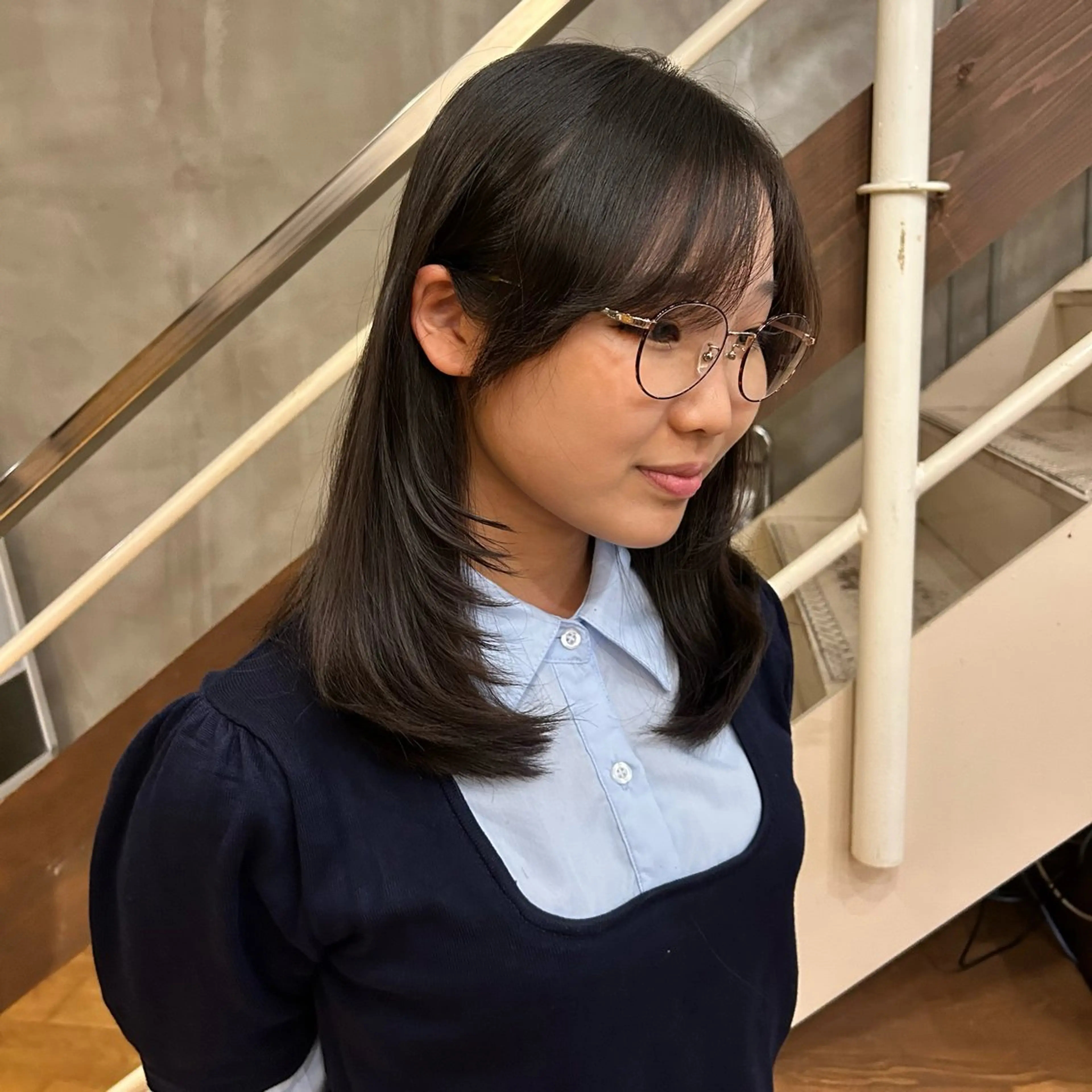 ミディアム カット MASHU所属・レイヤーカット🌟 きだに りののヘアスタイル