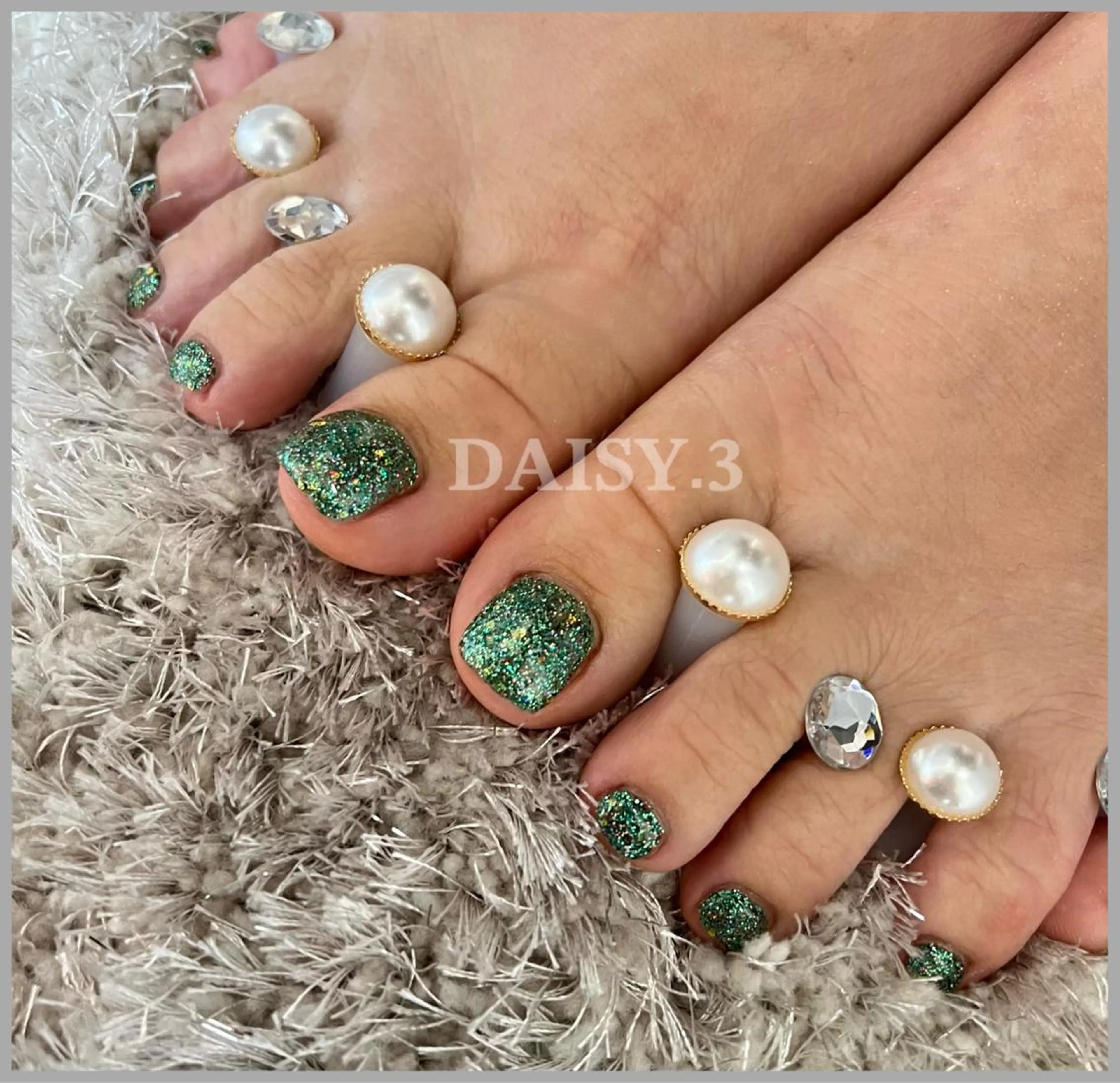 ネイル ラメ(グリッター) ワンカラーネイル DAISY.3所属・🌙南流山ネイル DAISY.3🦄のネイルデザイン