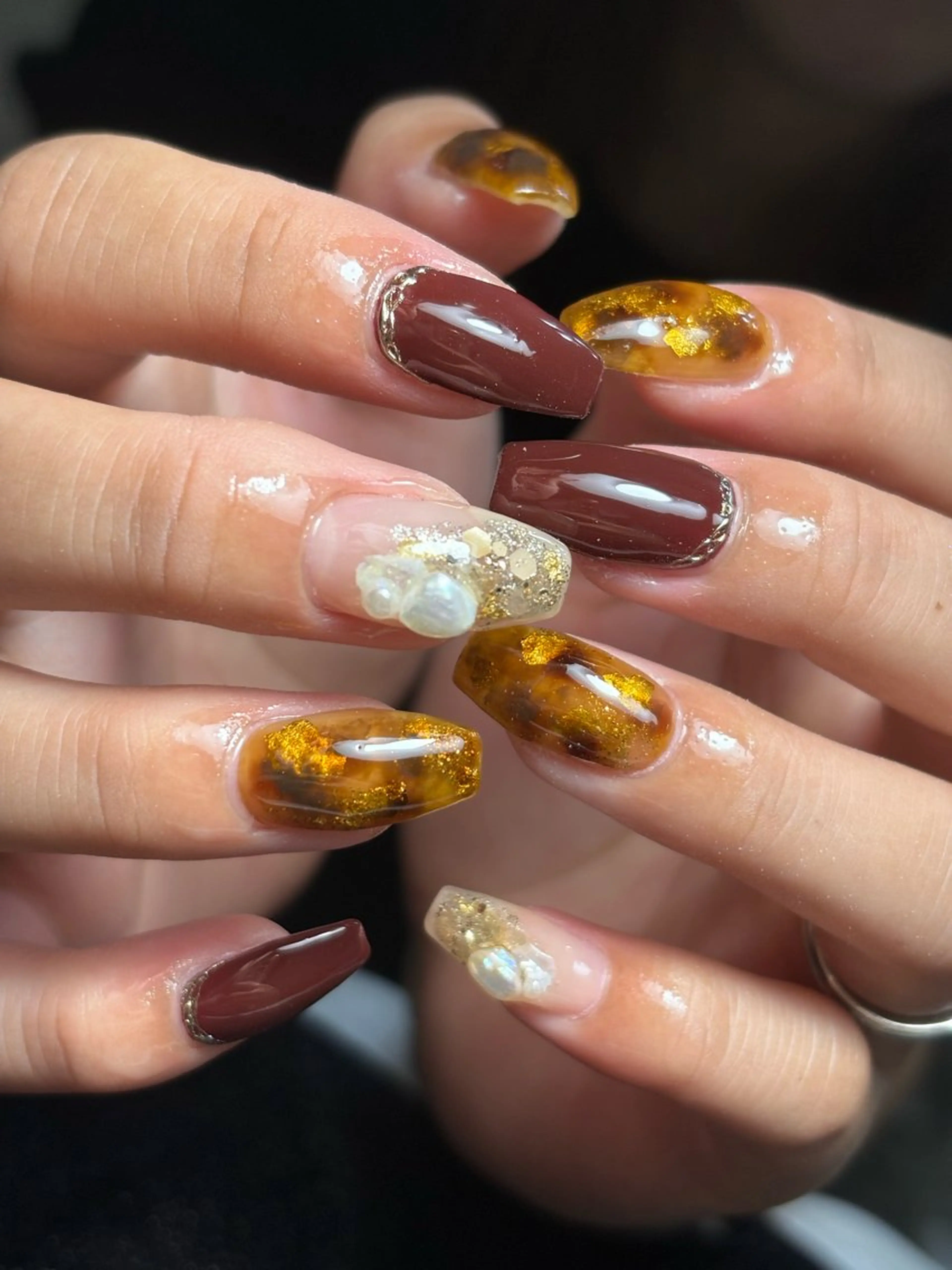 ネイル ハンドネイル フットネイル ✴︎ Delightのネイルデザイン