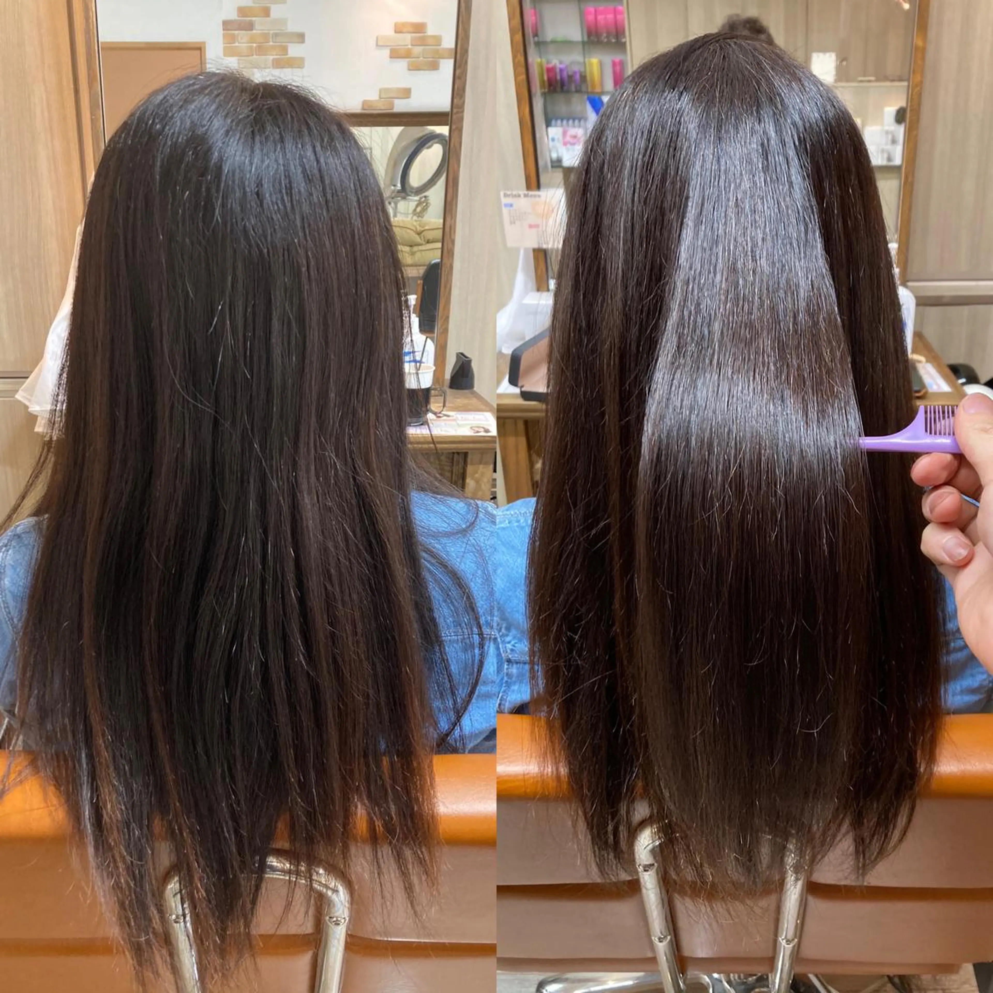 ロング カット 縮毛矯正 トリートメント ✂️似合わせの魔術師 石田一樹✂️のヘアスタイル