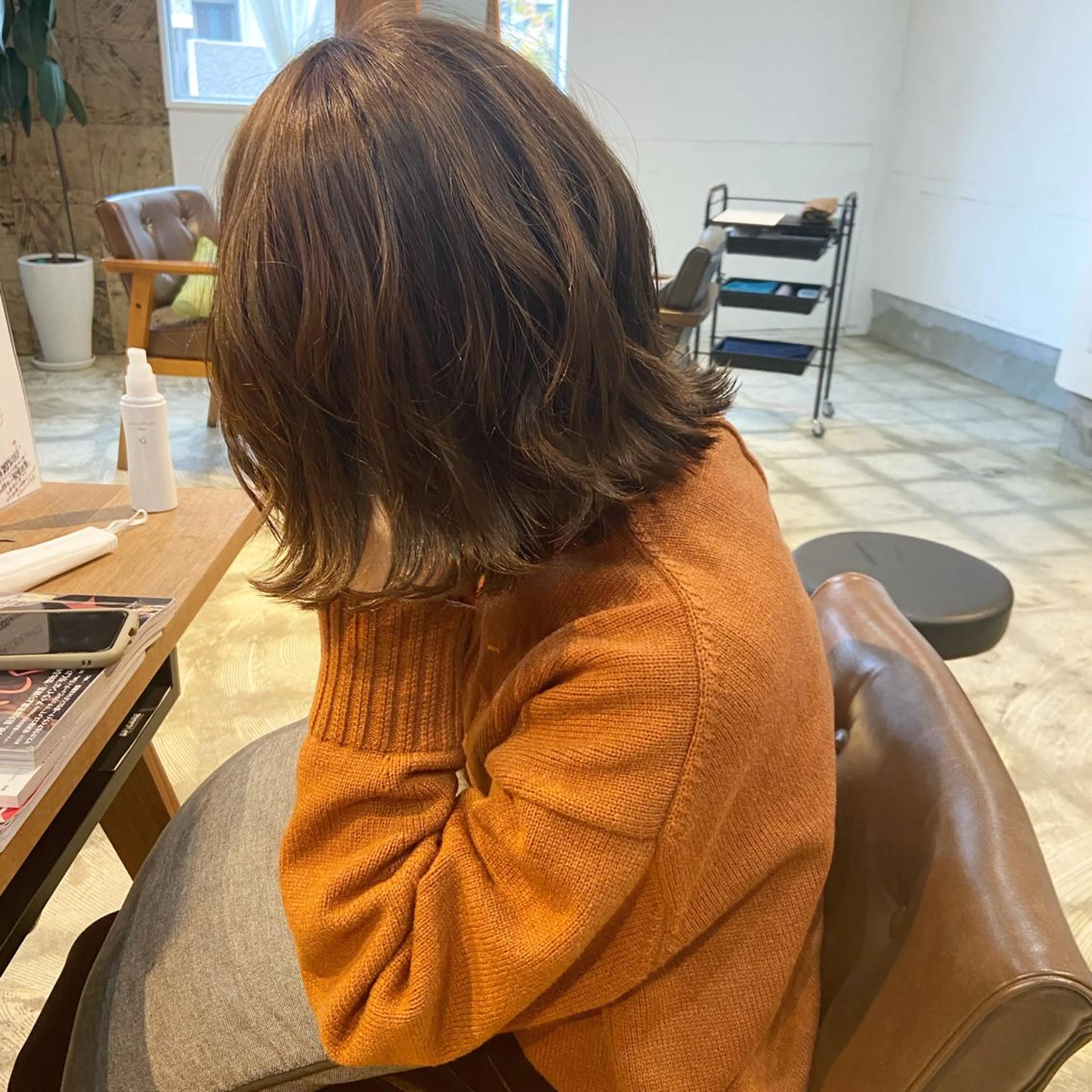 ミディアム 小玉 杏華のヘアスタイル