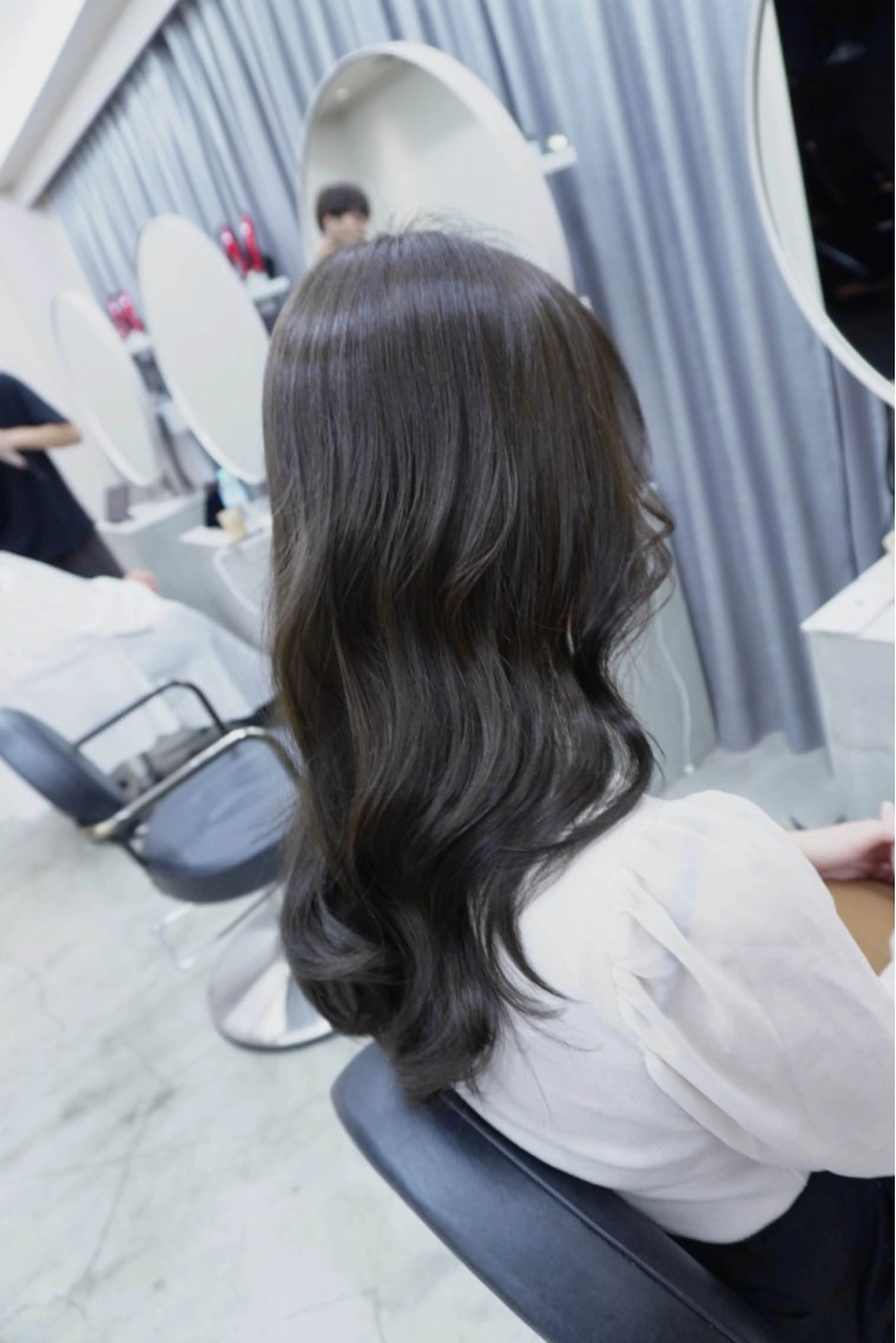 ロング カラー vicca ekolu所属・わこ★骨格診断カット 早朝➕仕事終わりＯＫのヘアスタイル