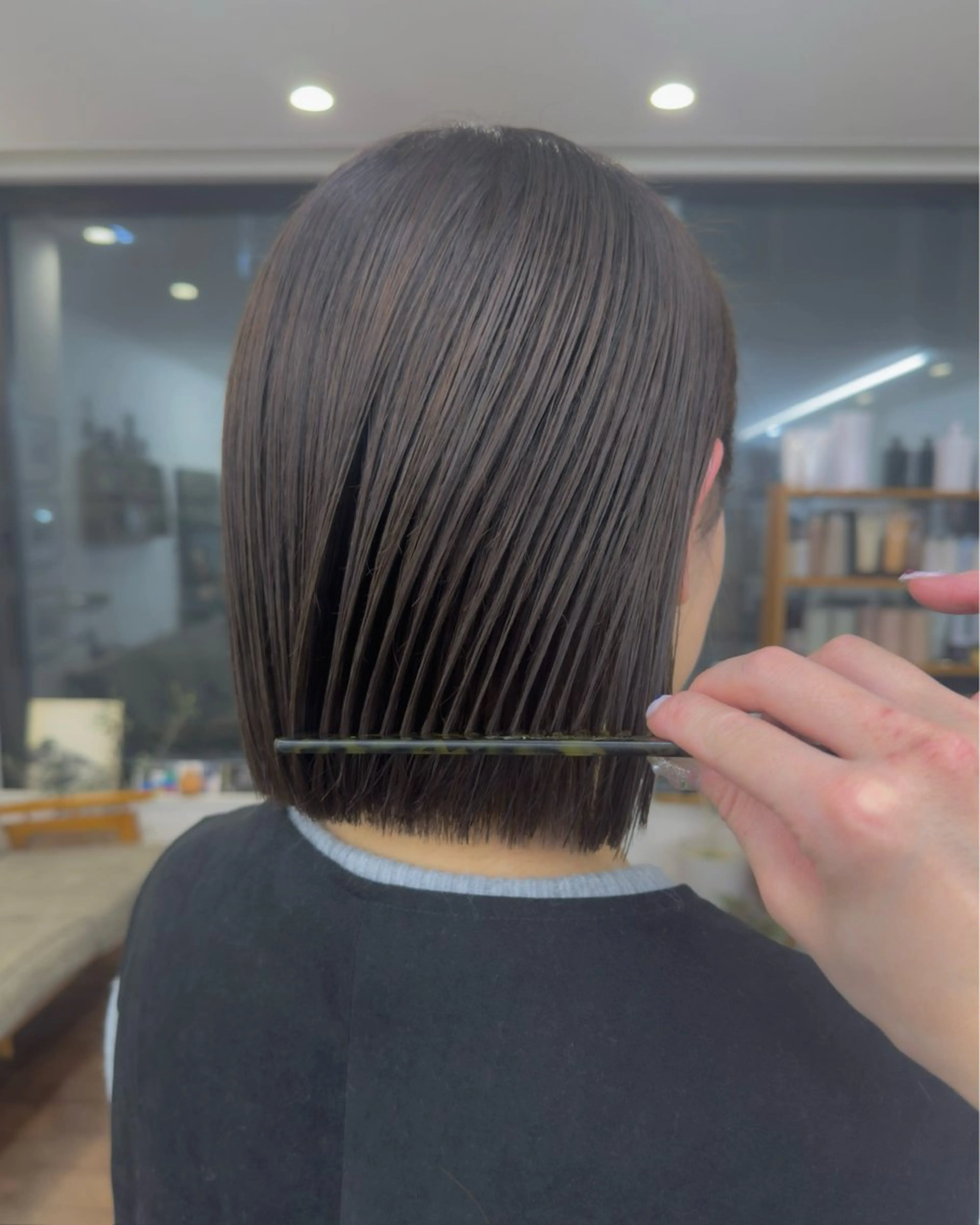 ショート ボブ 髪質改善 pole/apartment所属・札幌美容師 agehaのヘアスタイル