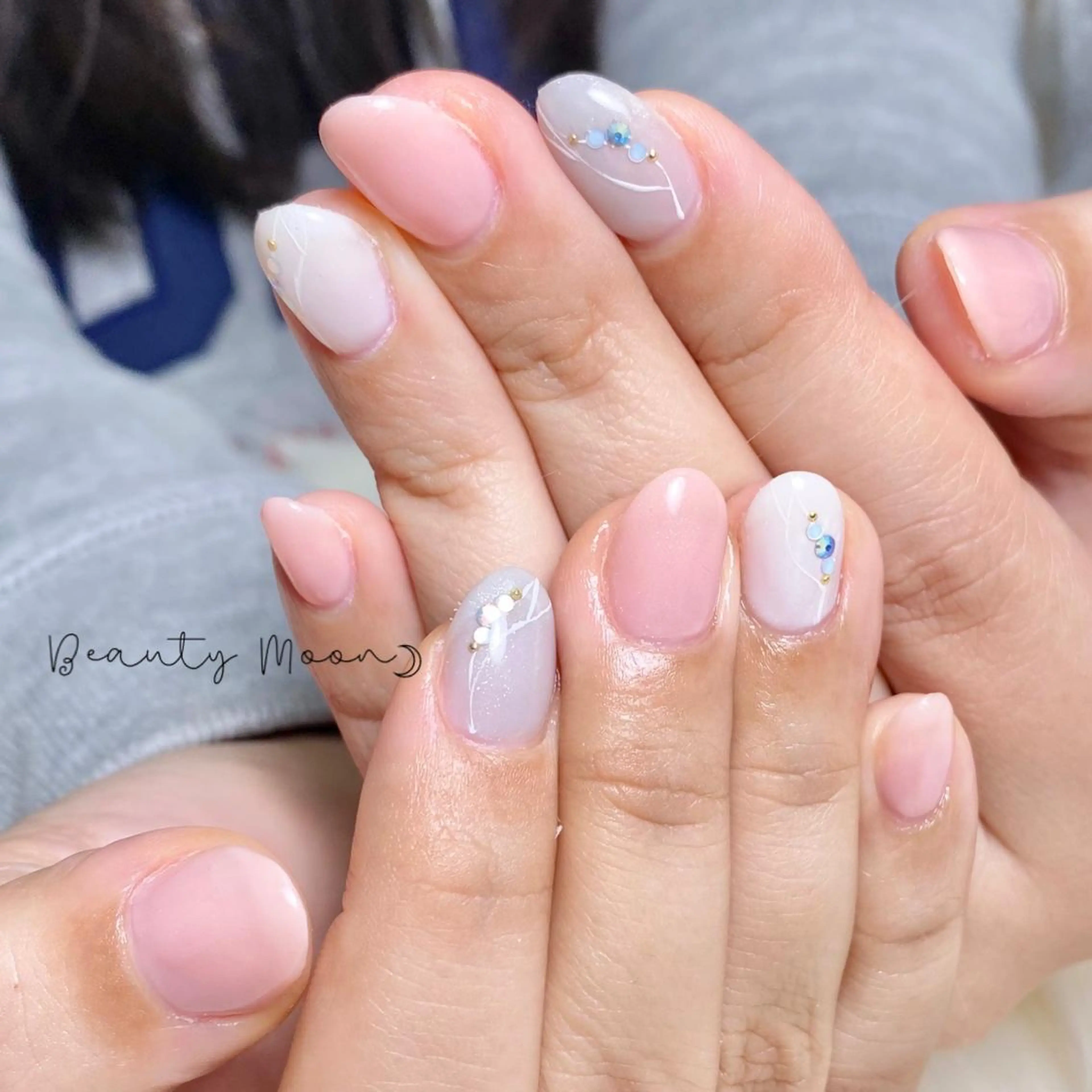 ネイル アートネイル beauty ☪︎moonのネイルデザイン