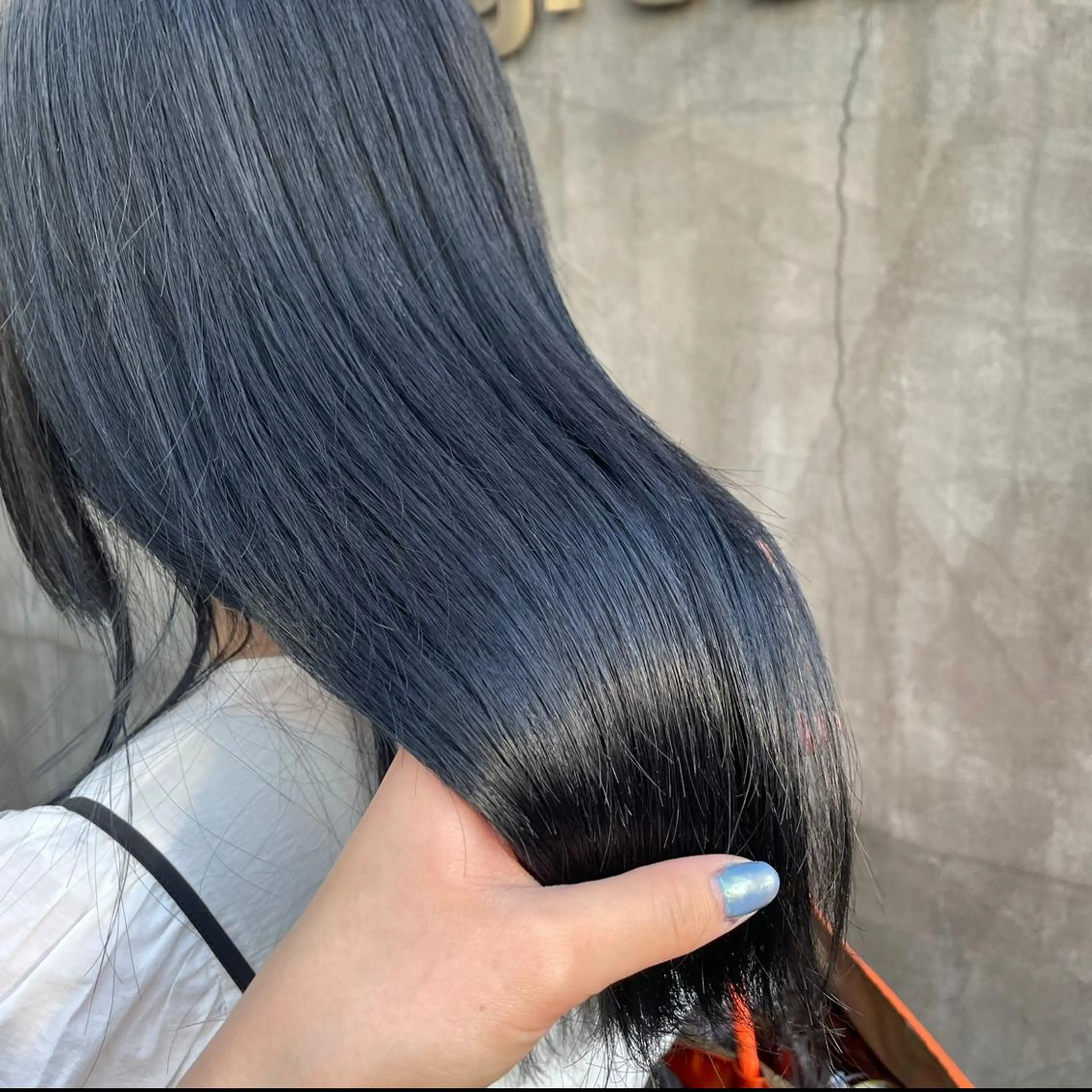 セミロング カラー ヘアカラー トリートメント 🦋透明感カラー /ケアブリーチ🦋のヘアスタイル