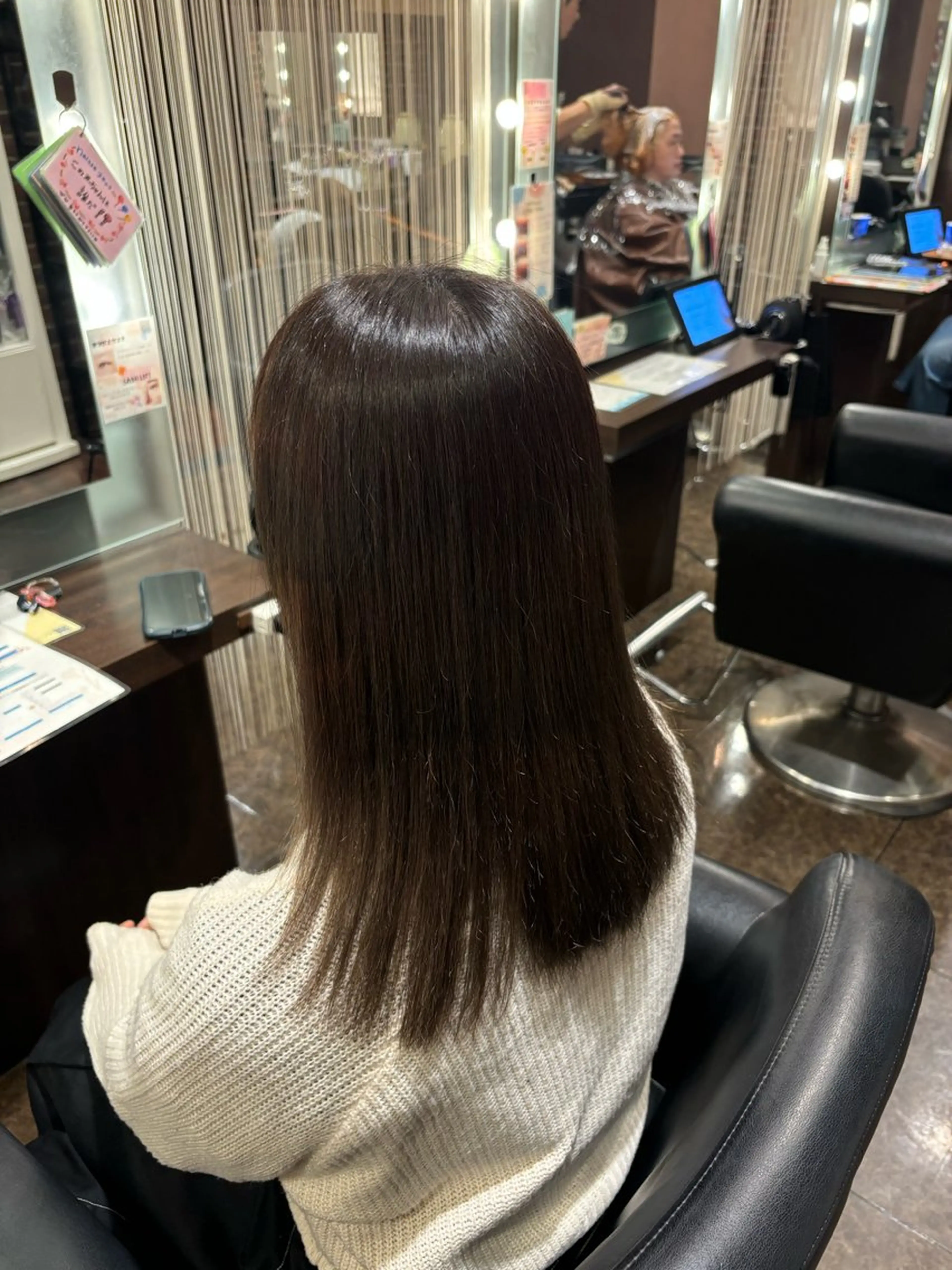 カラー オリーブカラー [naitre] mashiroのヘアスタイル