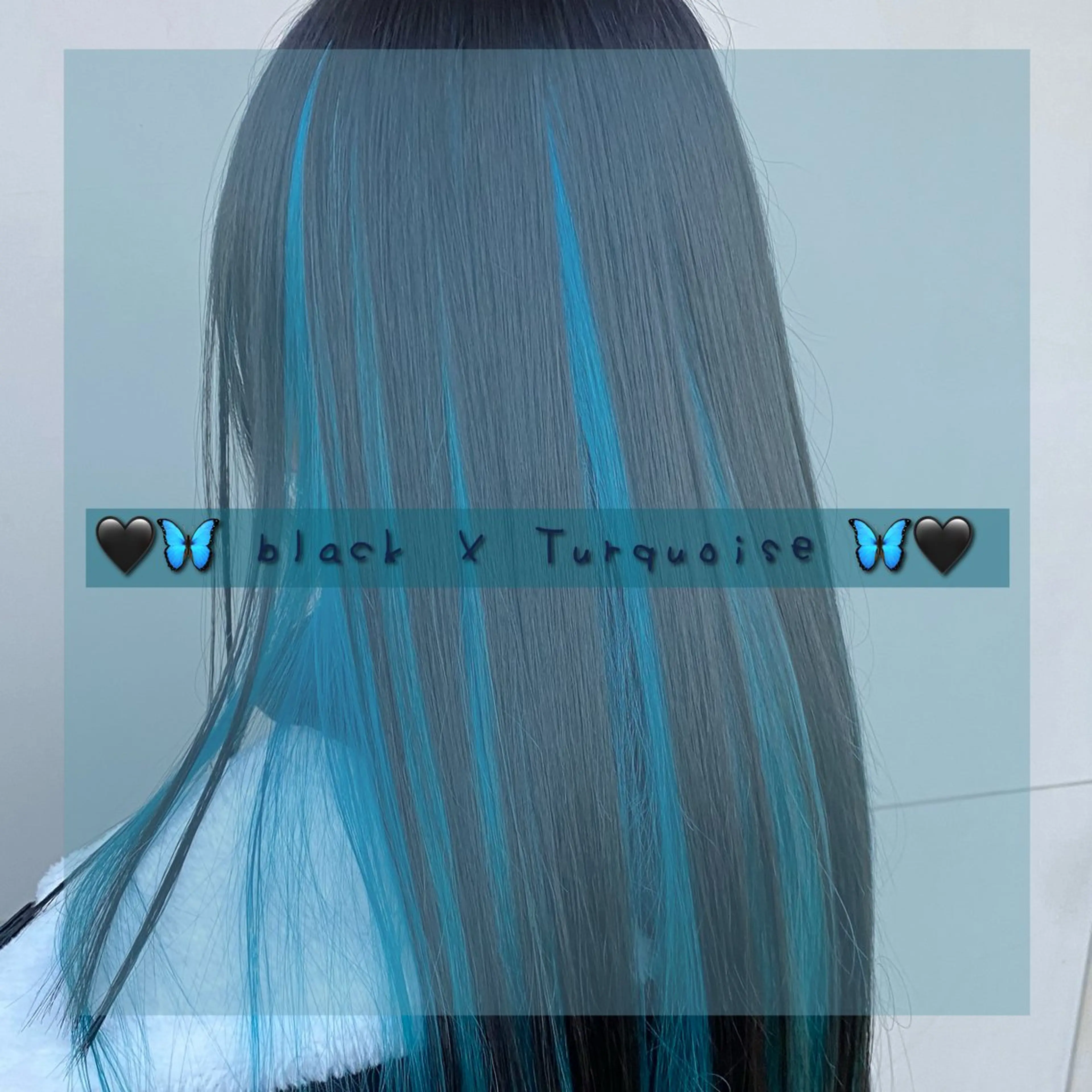 ロング カラー ヘアカラー ✨🦄韓国風レイヤ ー🦄✨林あかりのヘアスタイル