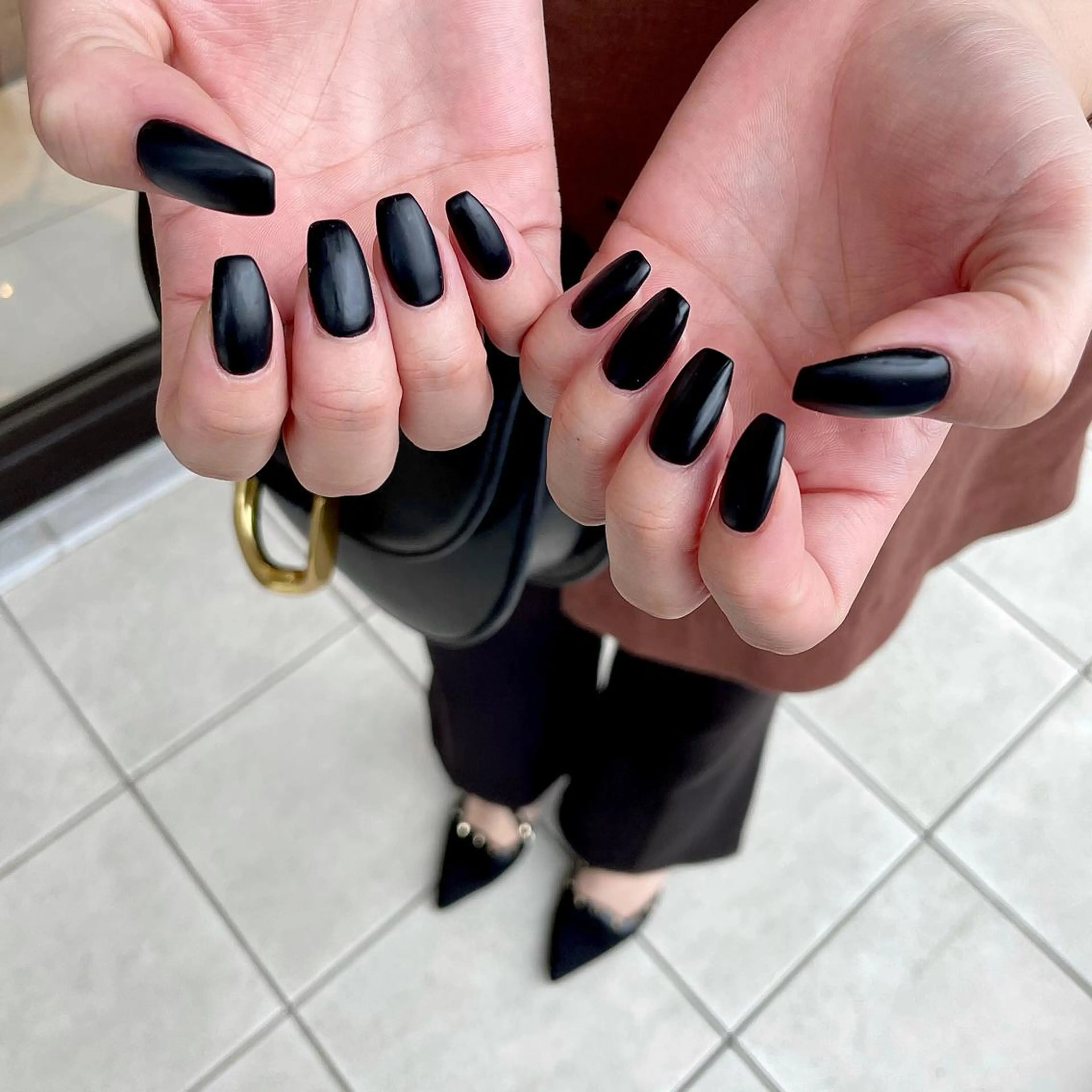 ネイル マットネイル Allure小山店 後藤文香のネイルデザイン