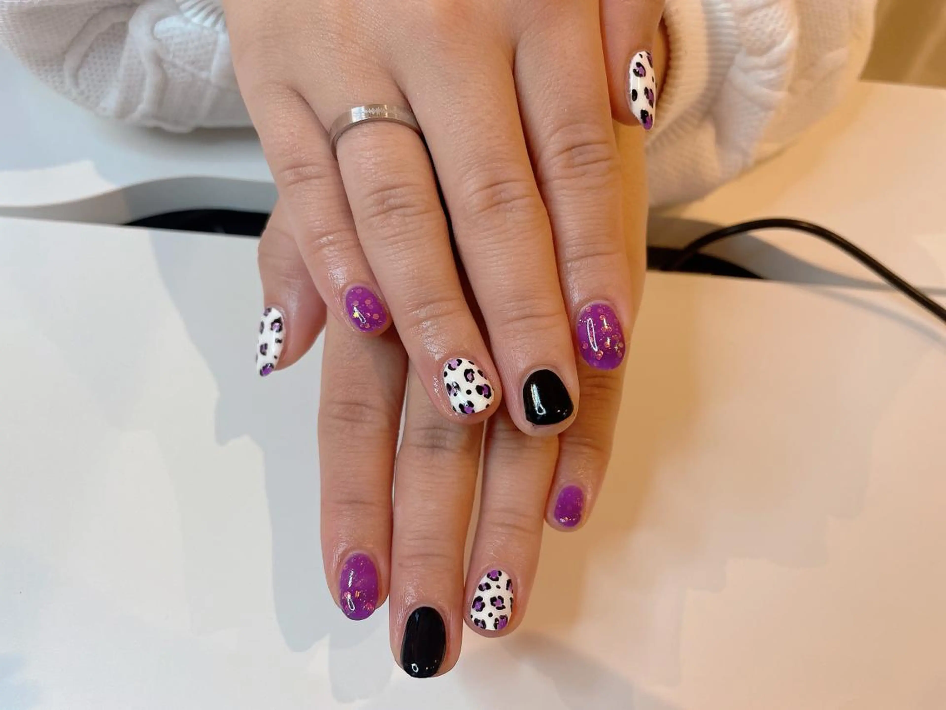 ネイル パープル Lilly's art所属・休業中 リリーズアートのネイルデザイン