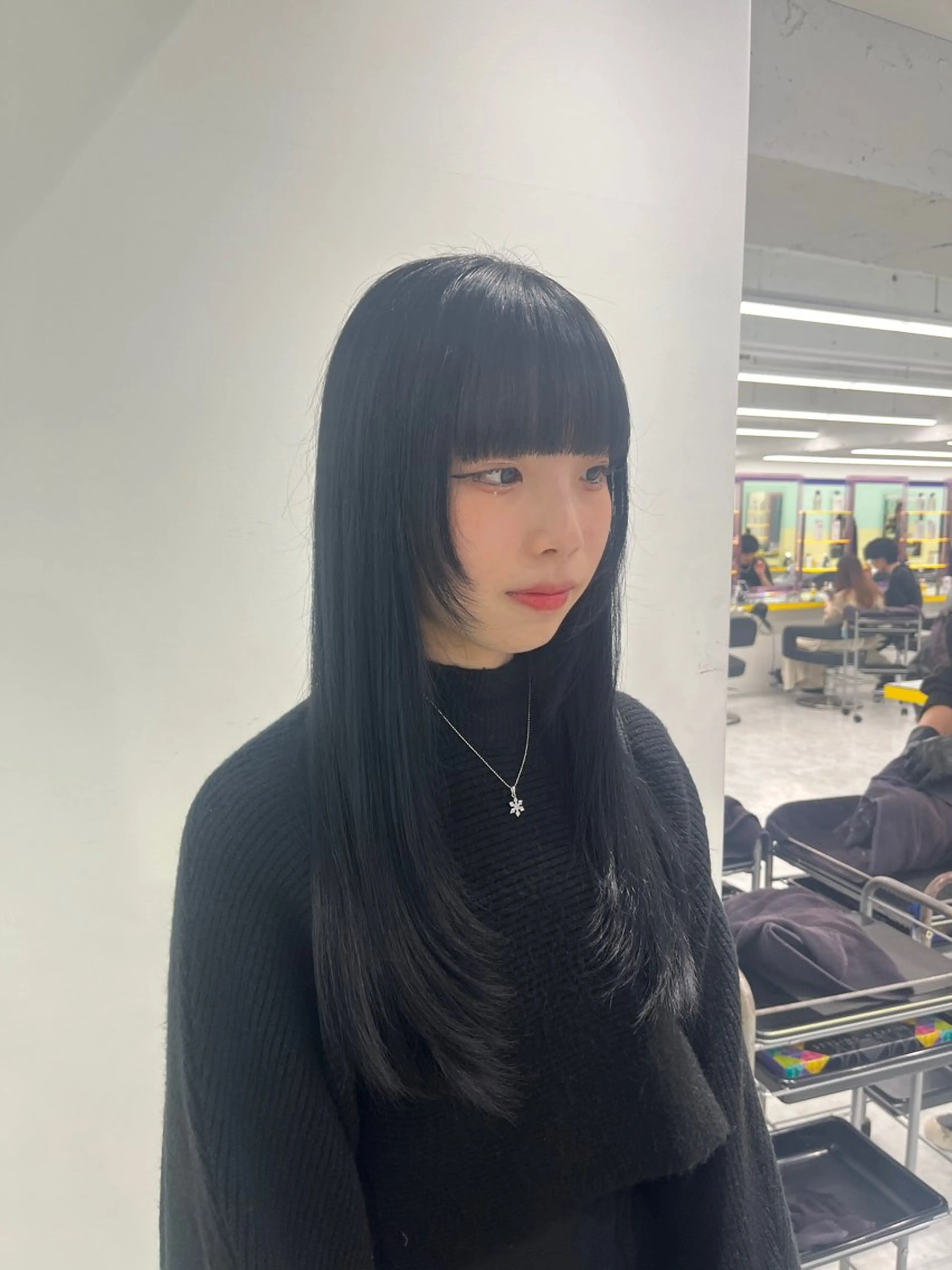 ロング カラー ヘアアレンジ ヘアカラー トリートメント ヘアセット 🎀Girly艶髪カ ラー🎀Harukaのヘアスタイル