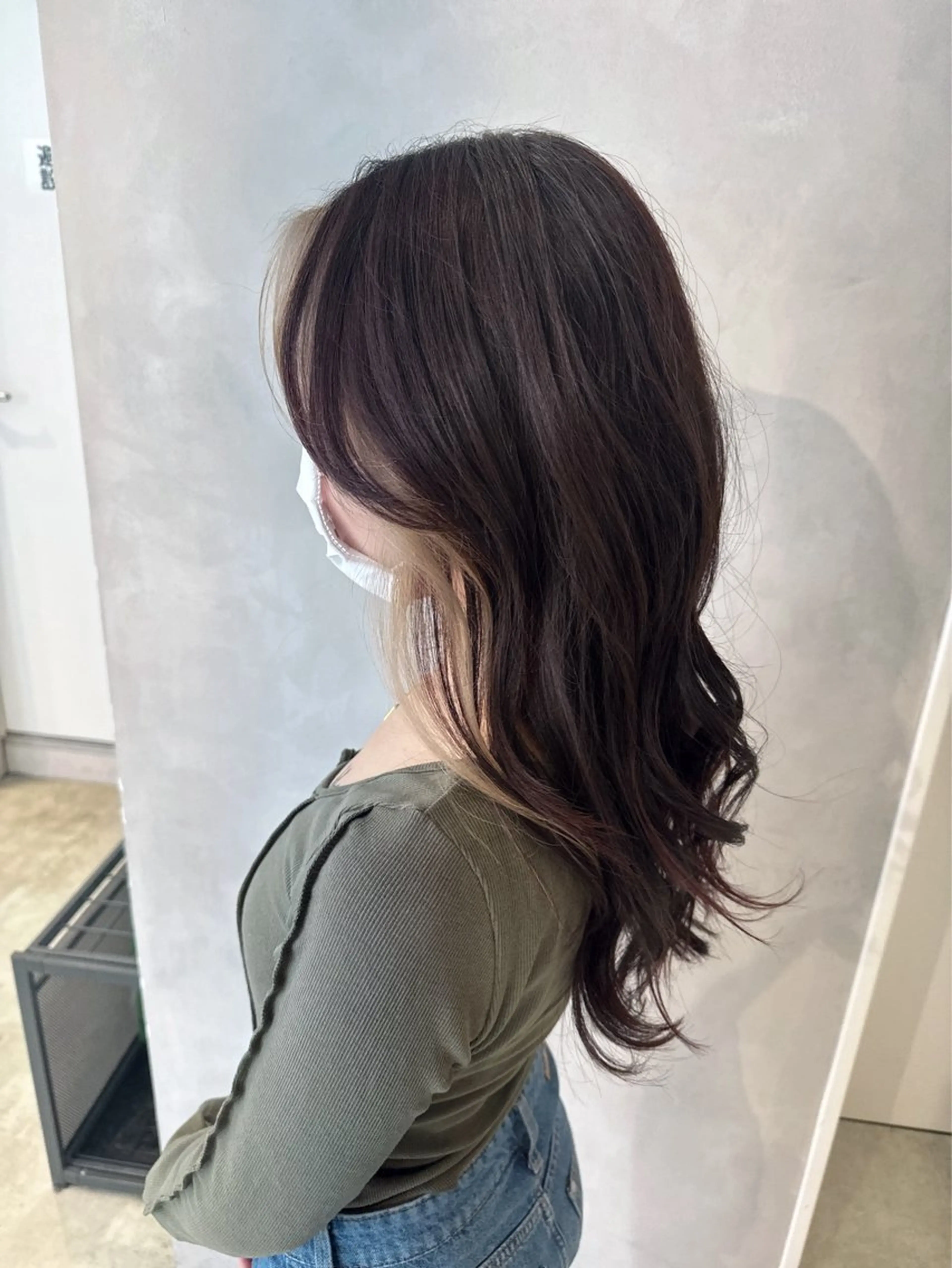 ロング カラー カット ヘアカラー トリートメント 透明感カラー✨艶髪 制作🌱山根あゆみのヘアスタイル