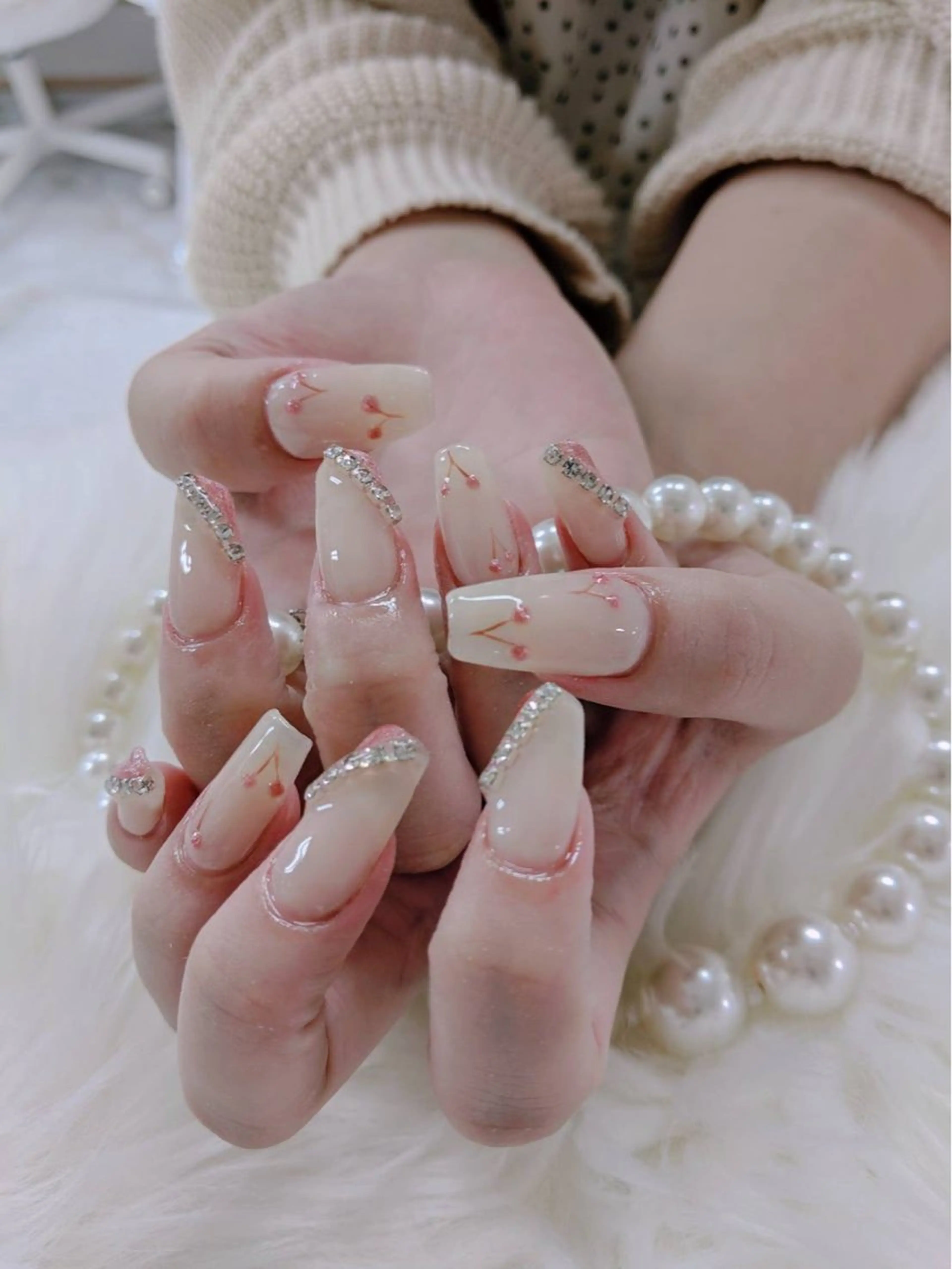 セミロング Hanaai Salon新宿店のネイルデザイン