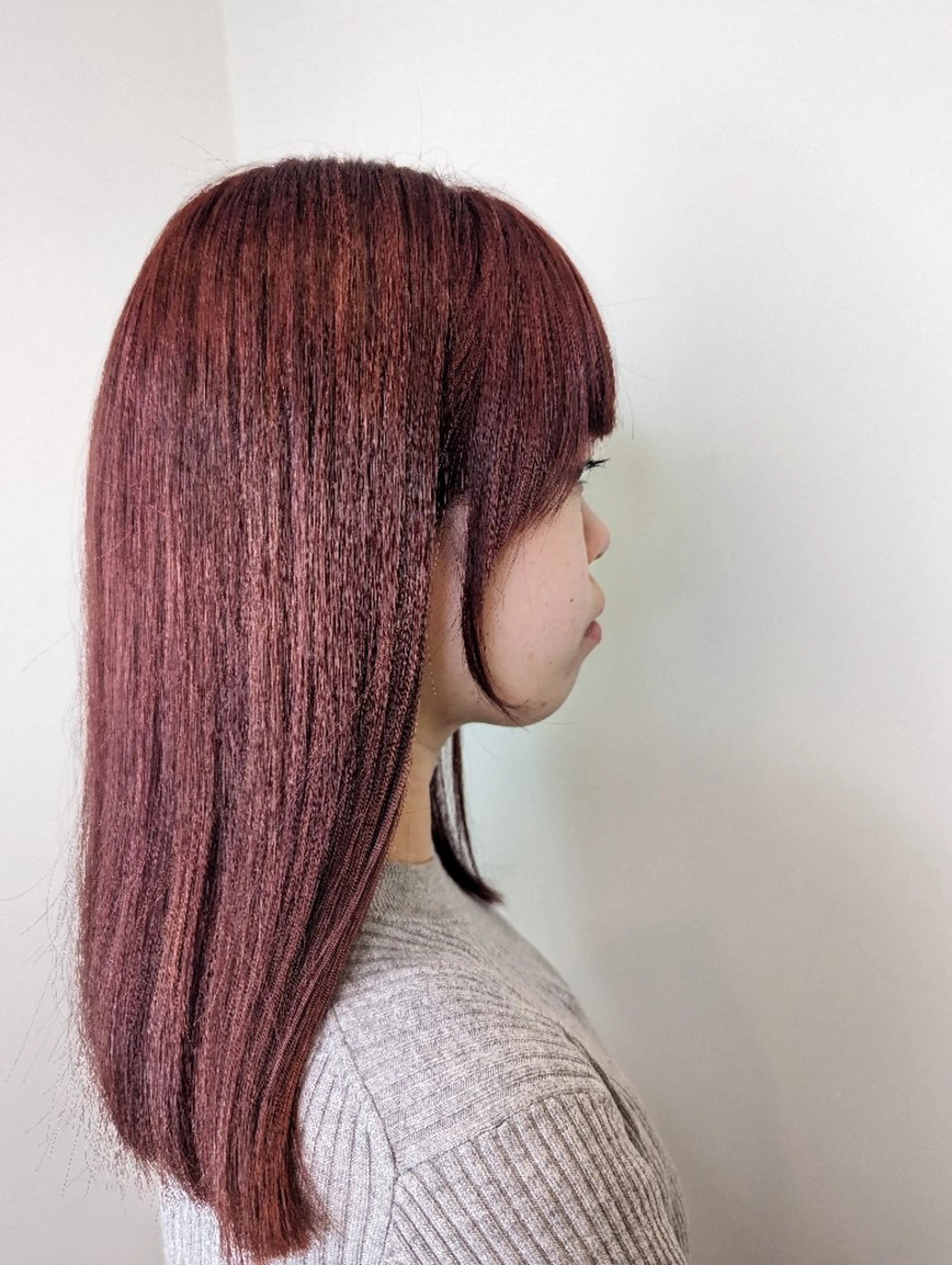 セミロング カラー ブリーチ ブリーチなしカラー カット ヘアカラー トリートメント 🌼 AIKO🌼のヘアスタイル