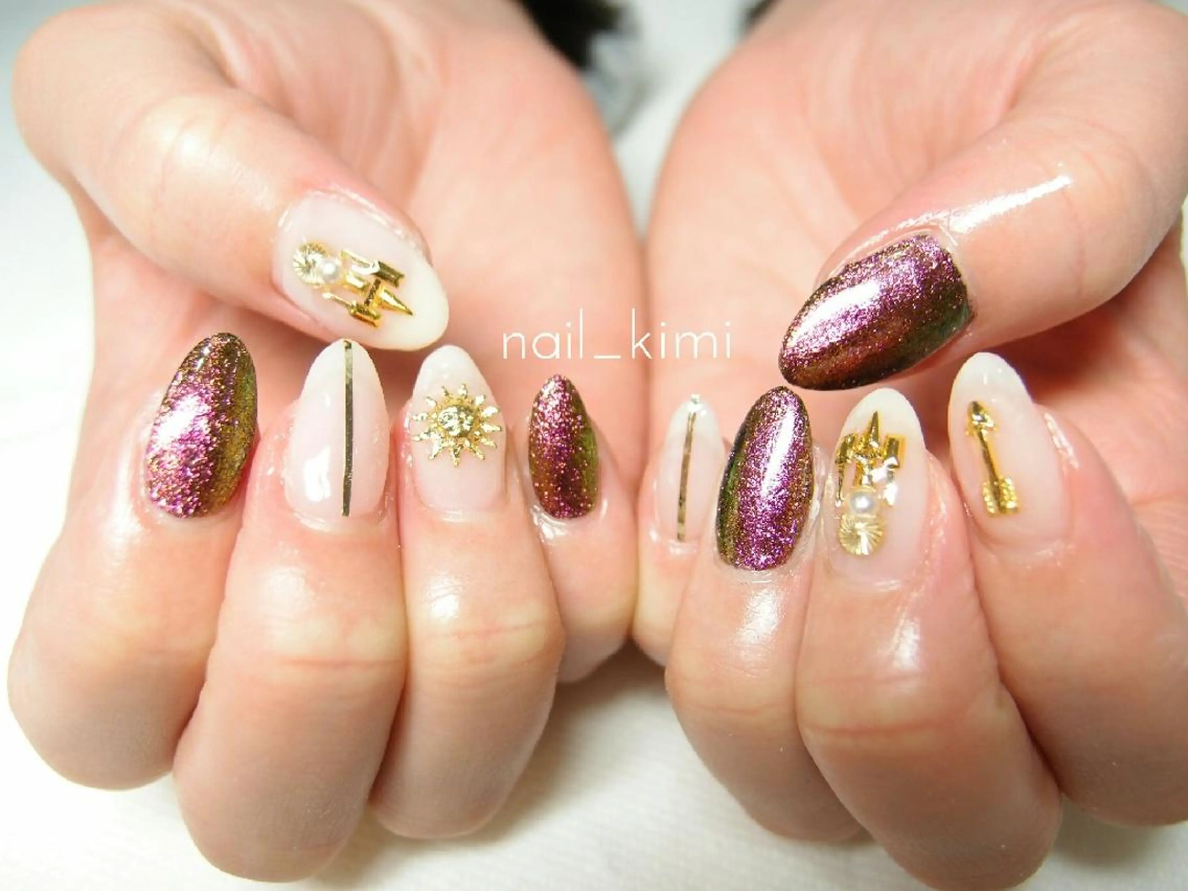 ネイル アートネイル 持ち込み ConneQt所属・ETHOSENSE. kimikaのネイルデザイン