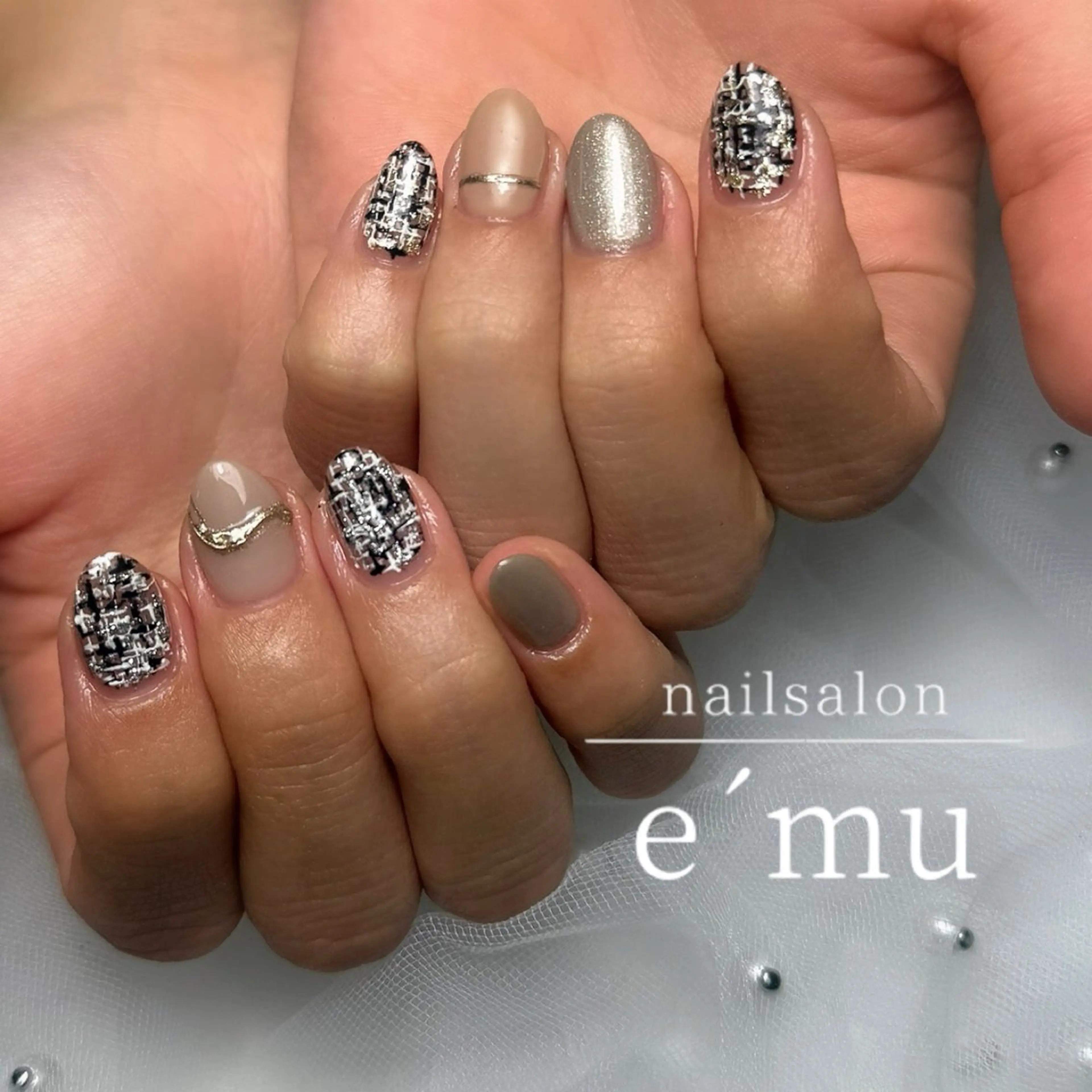 ネイル ハンドネイル nailsalon e´muのネイルデザイン