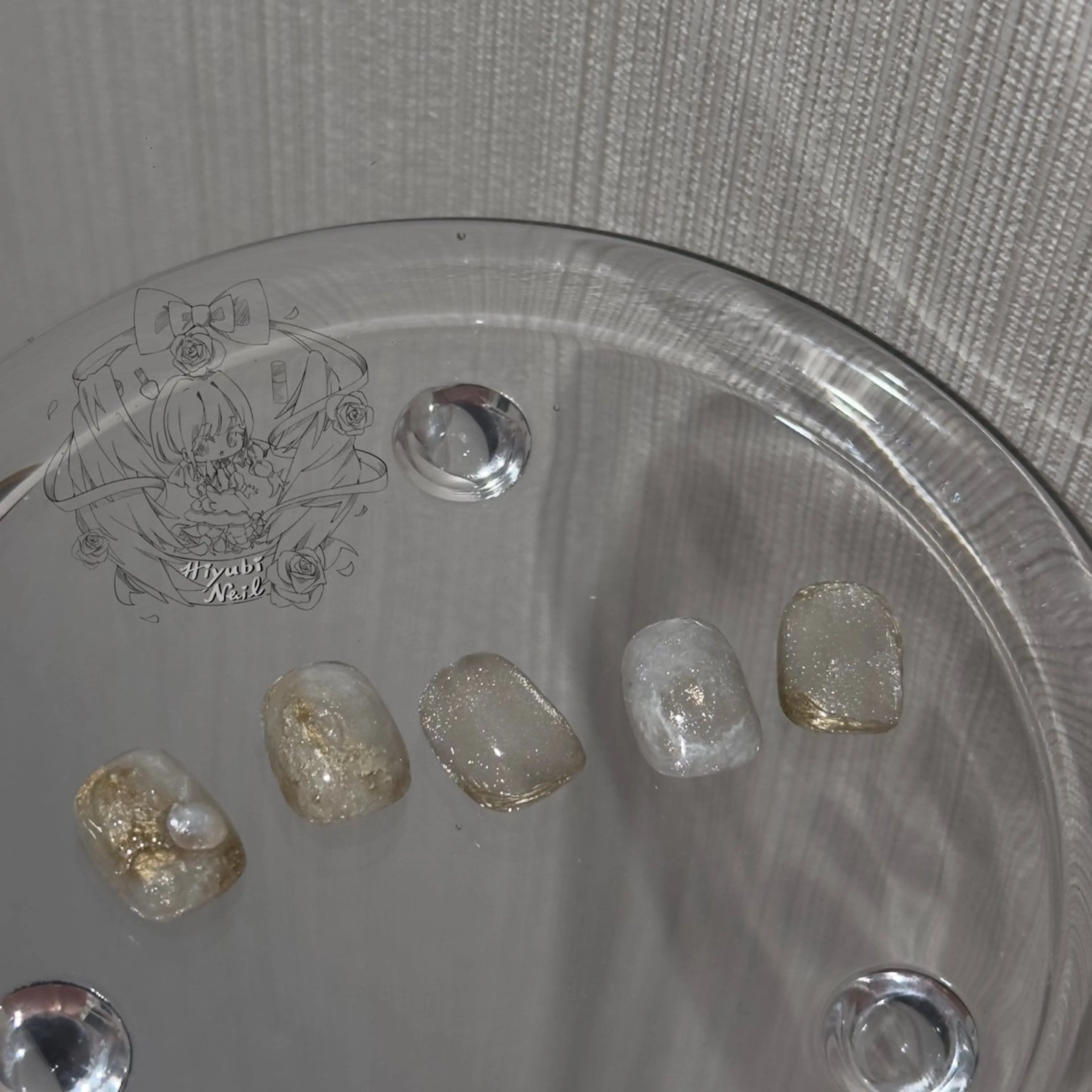 ネイル ハンドネイル 🎀 Hiyubi._.nail 🫧所属・🎀フェイ フェイ🫧💗のネイルデザイン