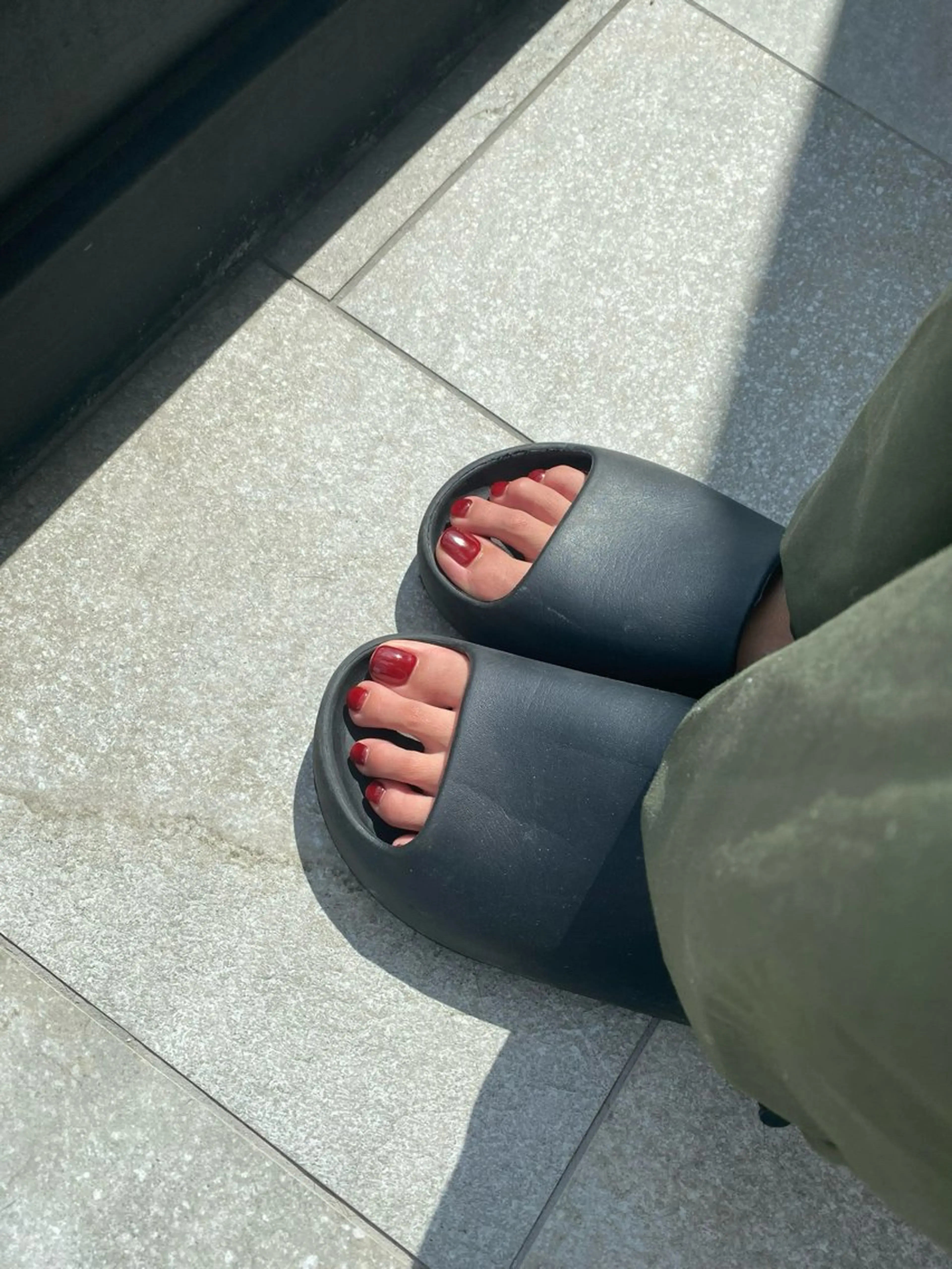 ご新規様限定【オフ無し】フットワンカラーネイル🩴🩵の写真