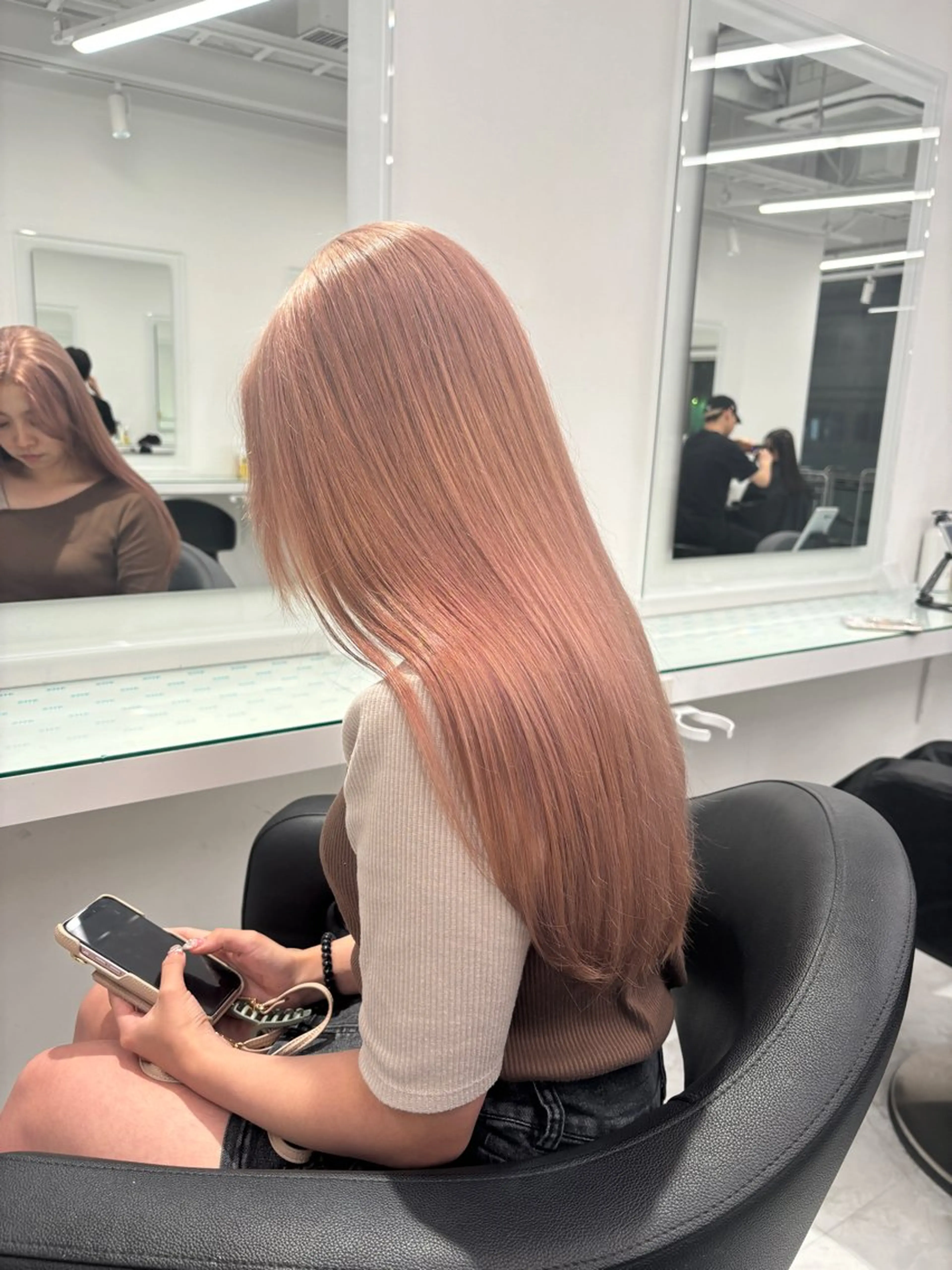 ロング カラー 💖ミルクティー💖 あかり💖のヘアスタイル