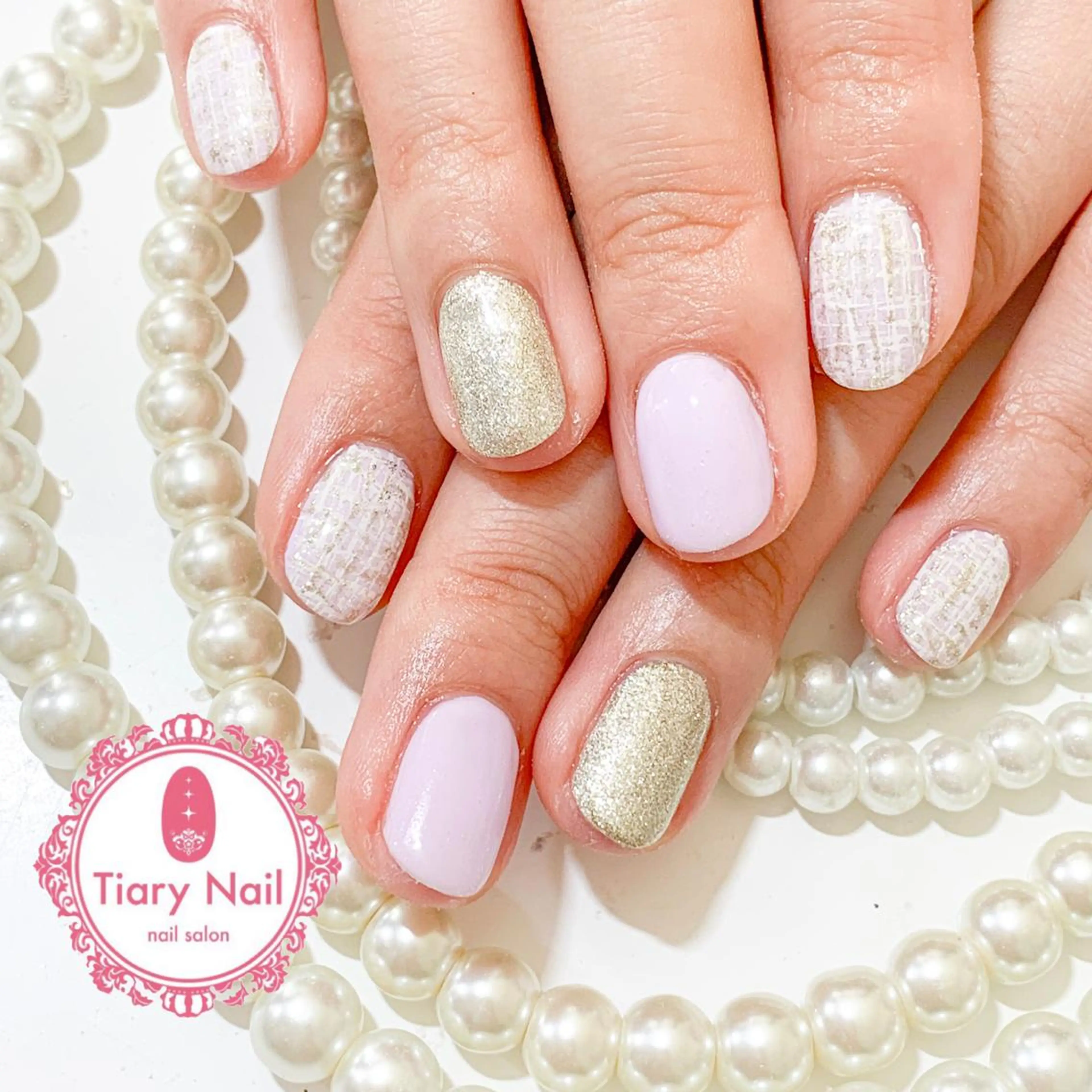 ネイル 💗🪽Tiary Nail🪽💗のネイルデザイン