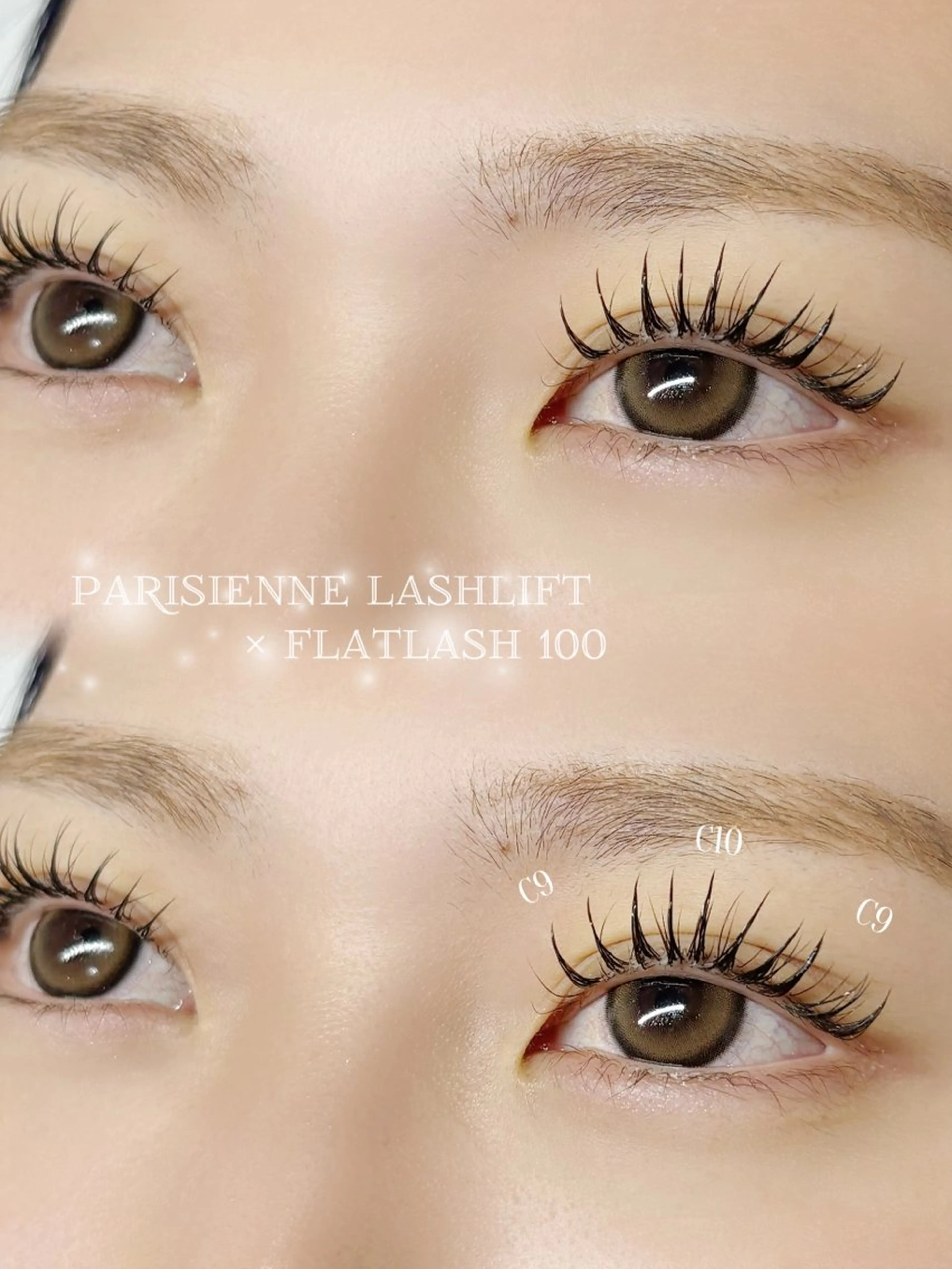 🥨パリエク🥨LEDフラットラッシュ100本(アイシャンプー付き)の写真