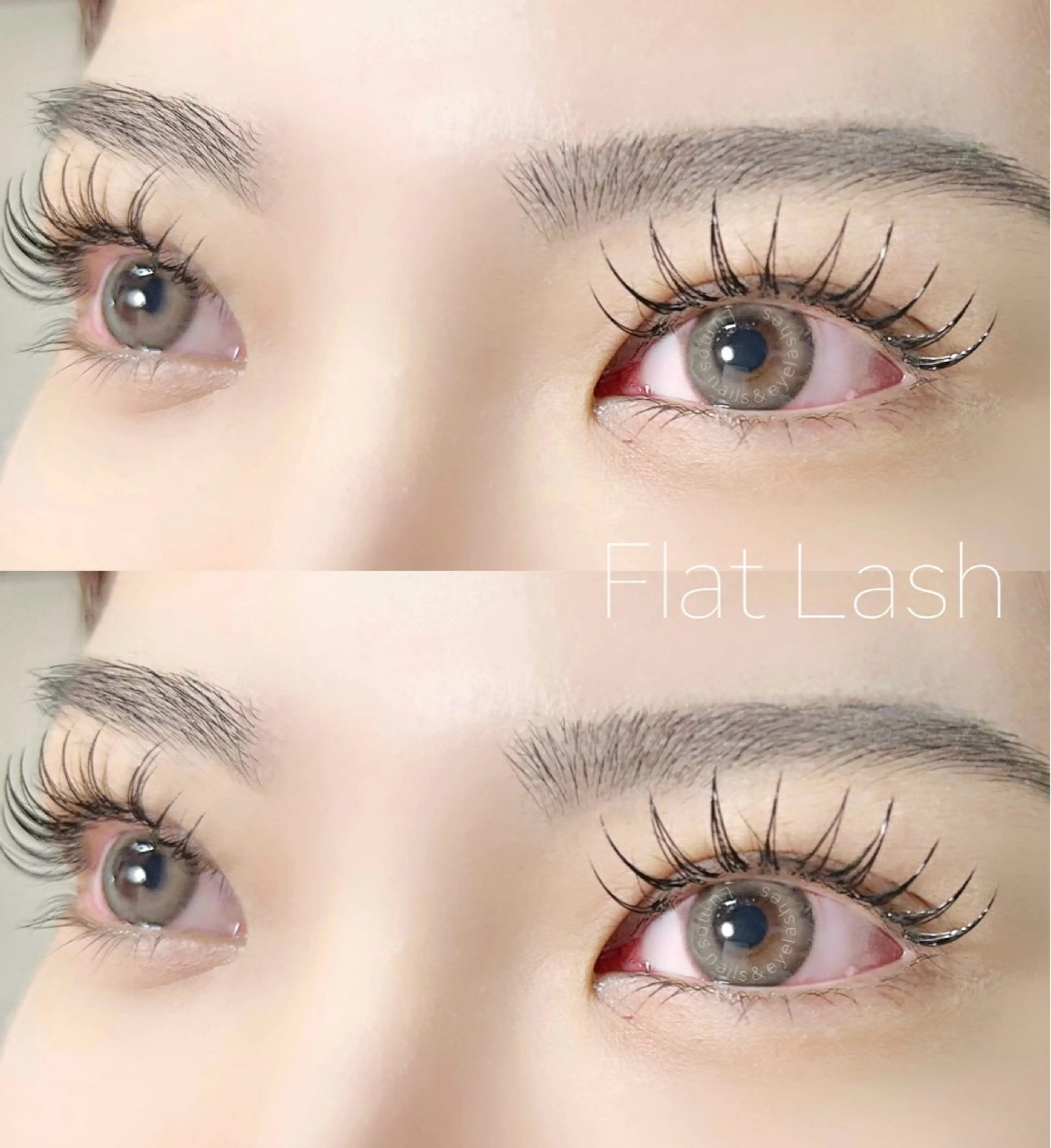 マツエク・マツパ フラットラッシュ マツエク Lumos nail&eyelash所属・Lumos Ayakaのマツエク・マツパデザイン