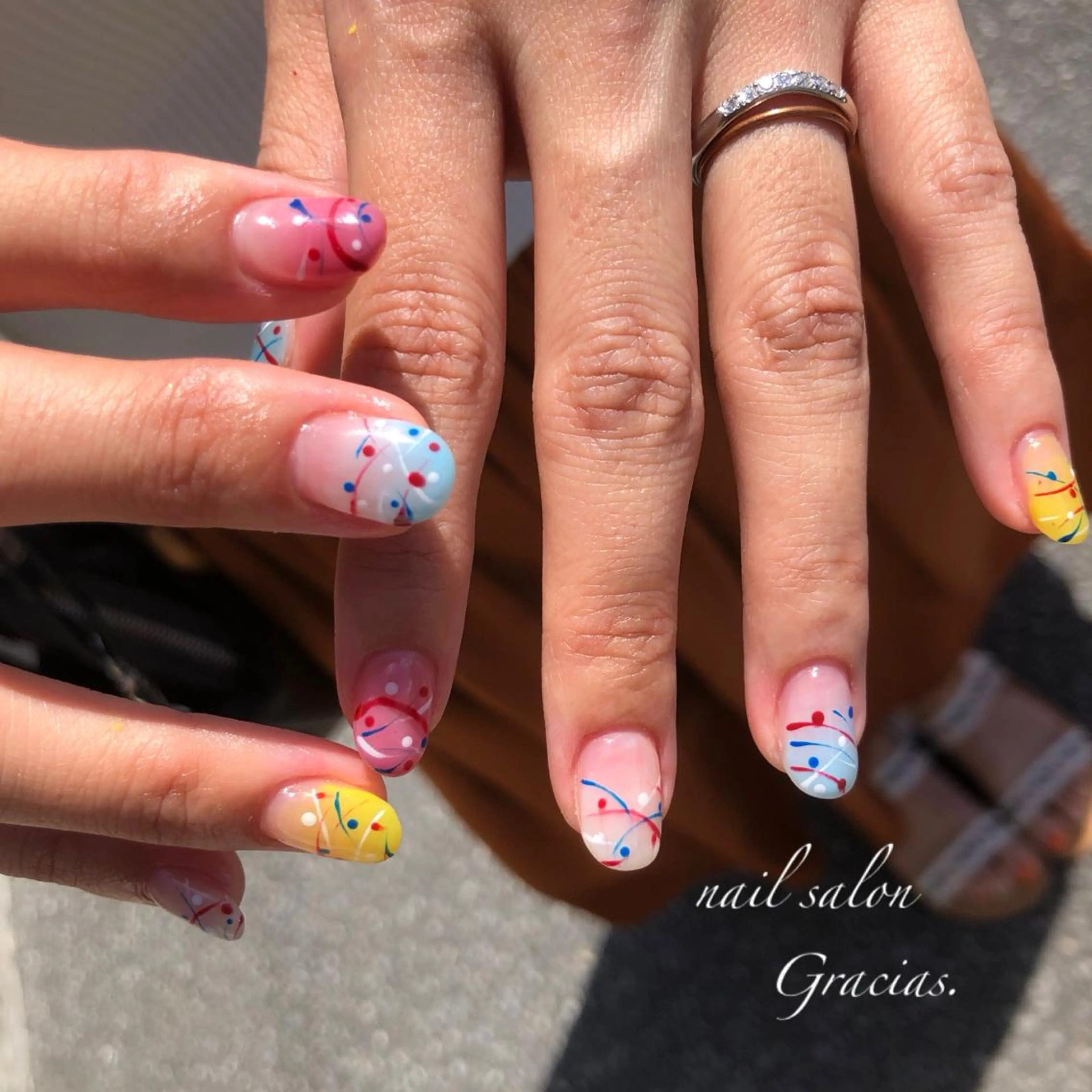 ネイル Gracias. rieのネイルデザイン
